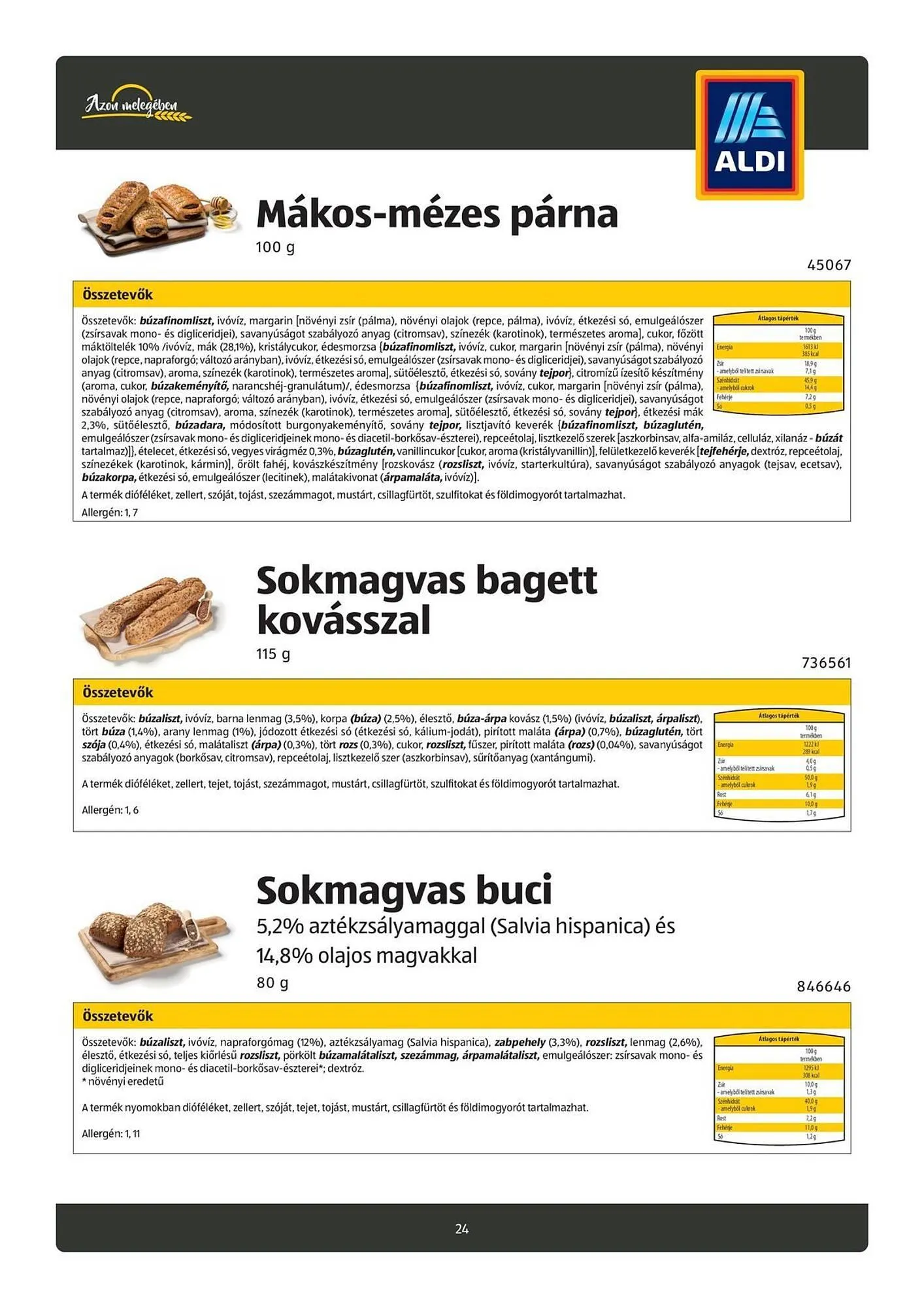Katalógus ALDI akciós újság november 3.-tól május 12.-ig 2026. - Oldal 24