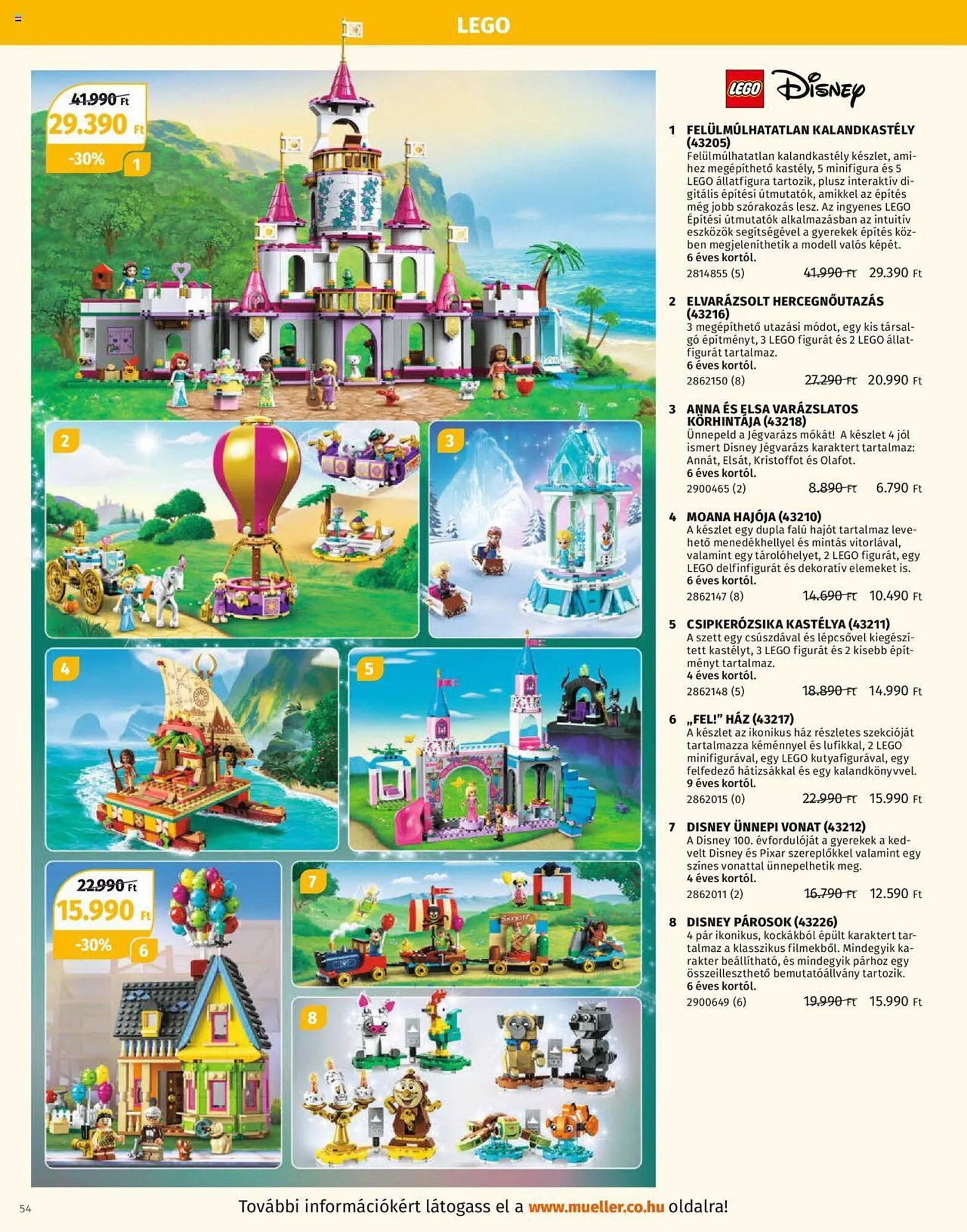 Katalógus Müller akciós újság október 30.-tól december 31.-ig 2023. - Oldal 54