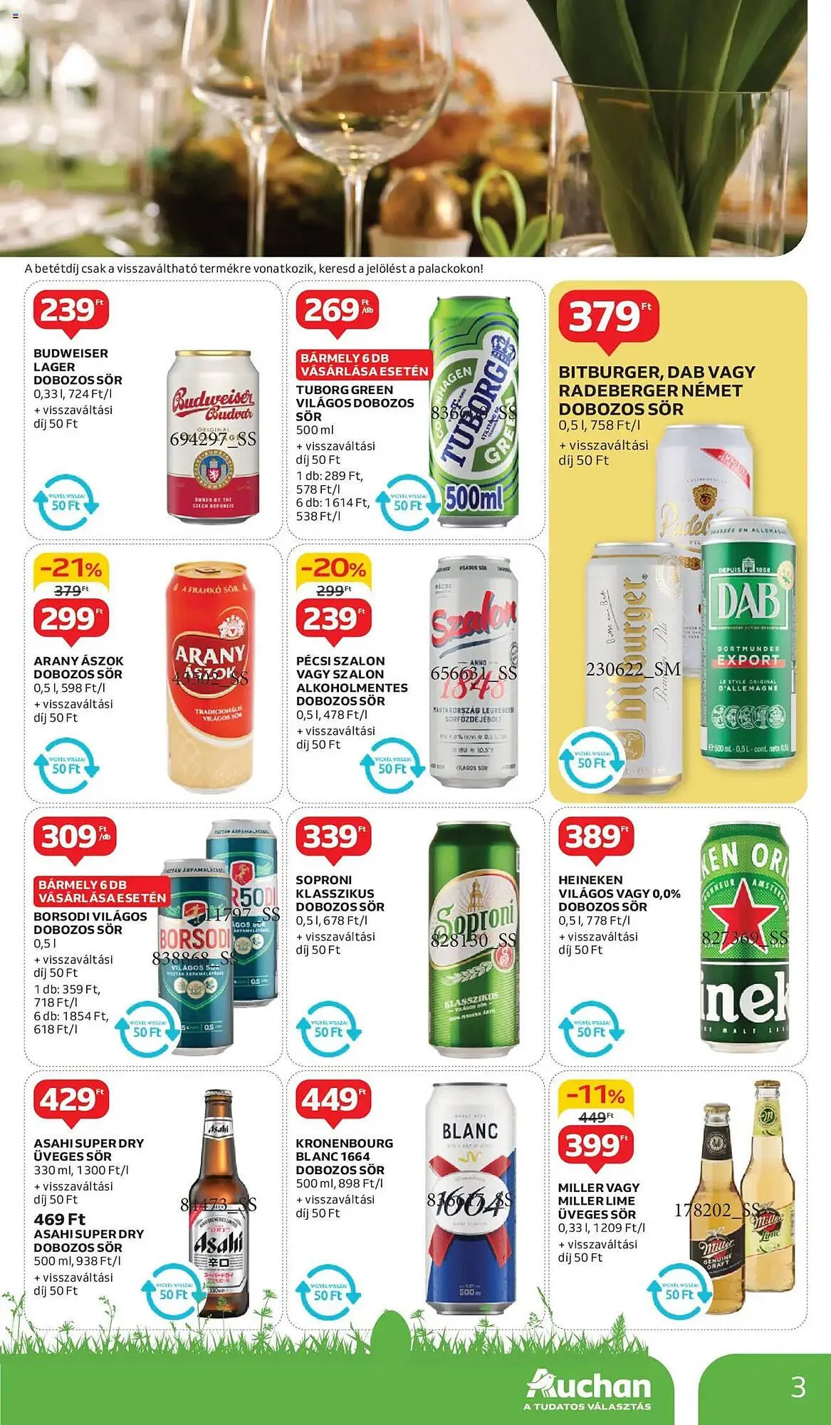 Katalógus Auchan akciós újság április 10.-tól április 23.-ig 2025. - Oldal 3