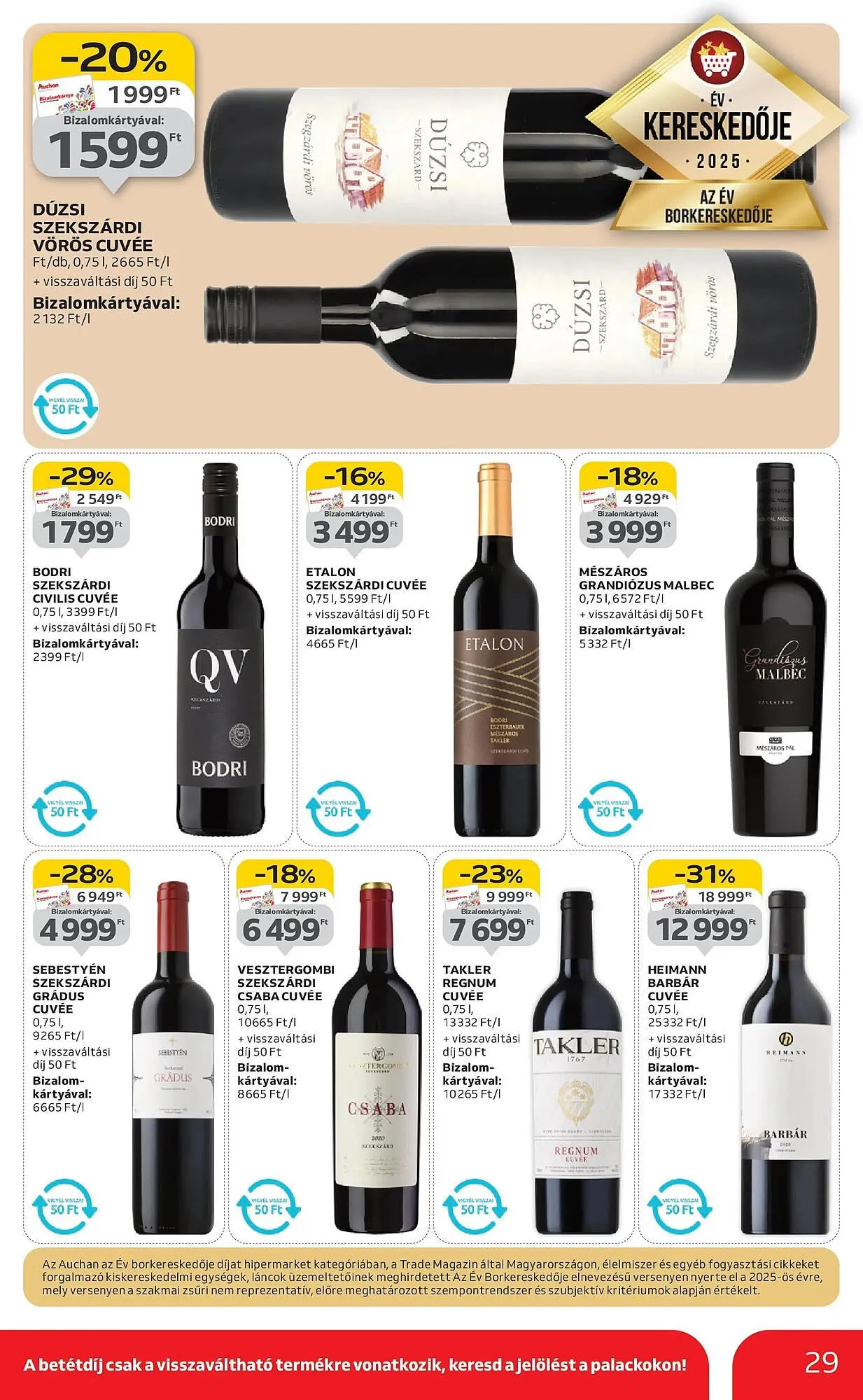 Katalógus Auchan akciós újság január 8.-tól január 14.-ig 2026. - Oldal 29