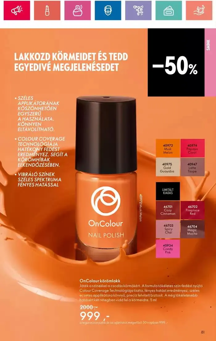 Katalógus ORIFLAME akciós december 29.-tól január 12.-ig 2025. - Oldal 81