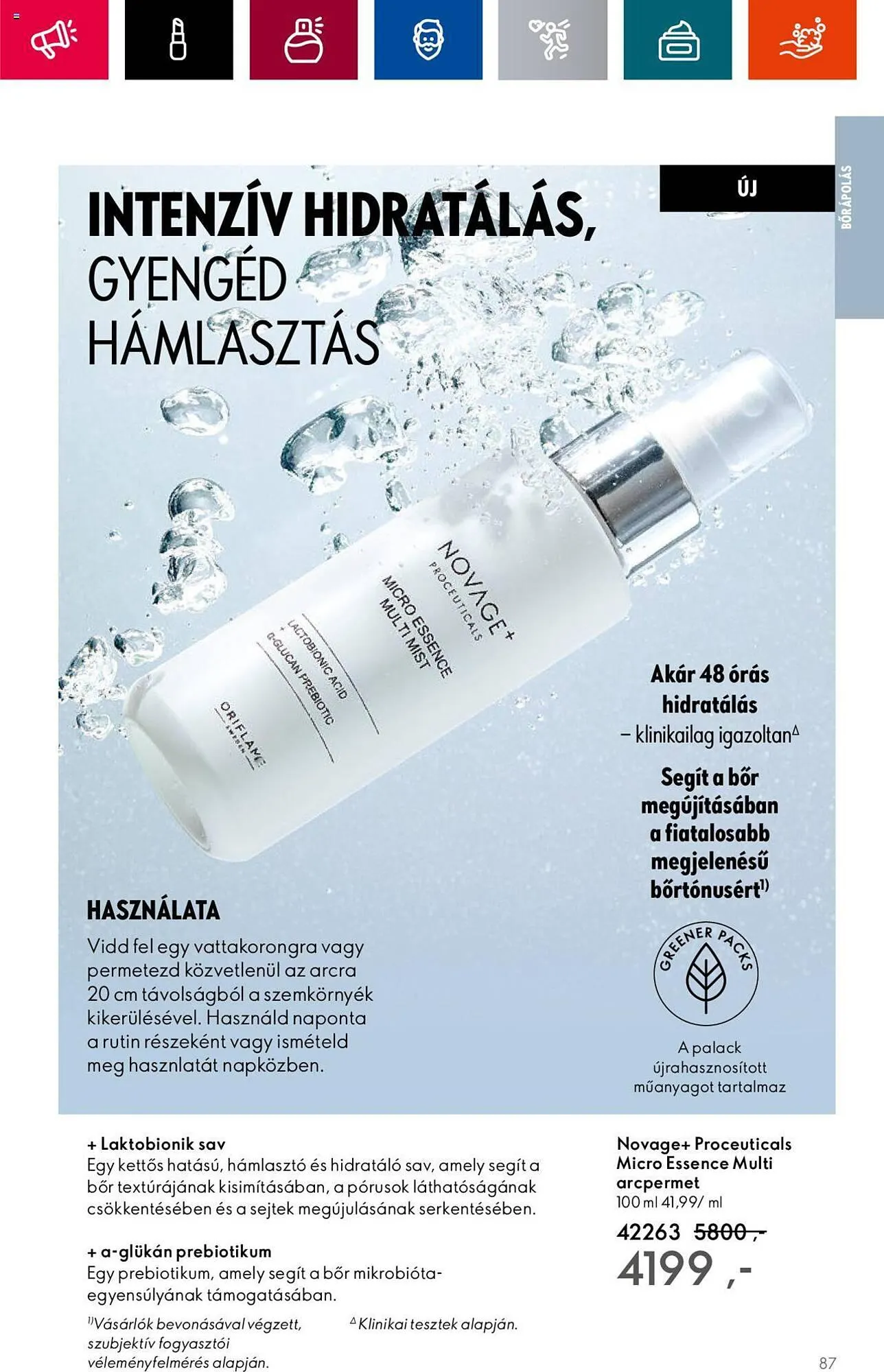 Katalógus Oriflame akciós újság augusztus 9.-tól augusztus 29.-ig 2023. - Oldal 89