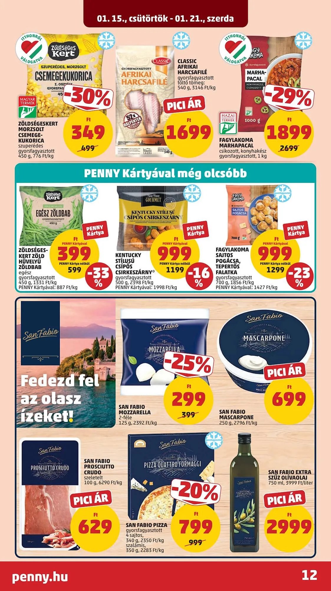 Katalógus PENNY akciós újság január 15.-tól január 21.-ig 2026. - Oldal 16