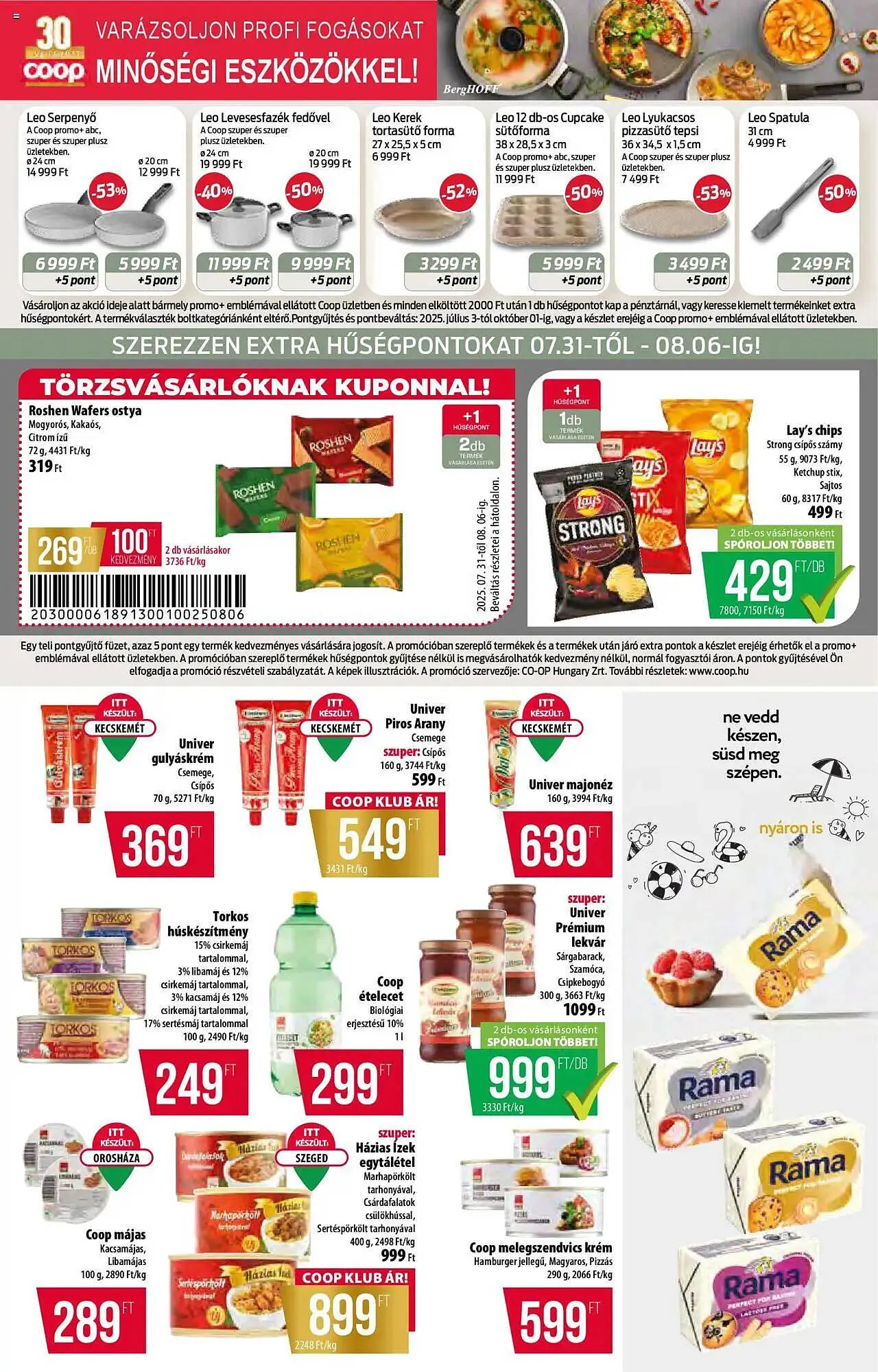 Katalógus Coop akciós újság július 31.-tól augusztus 6.-ig 2025. - Oldal 4