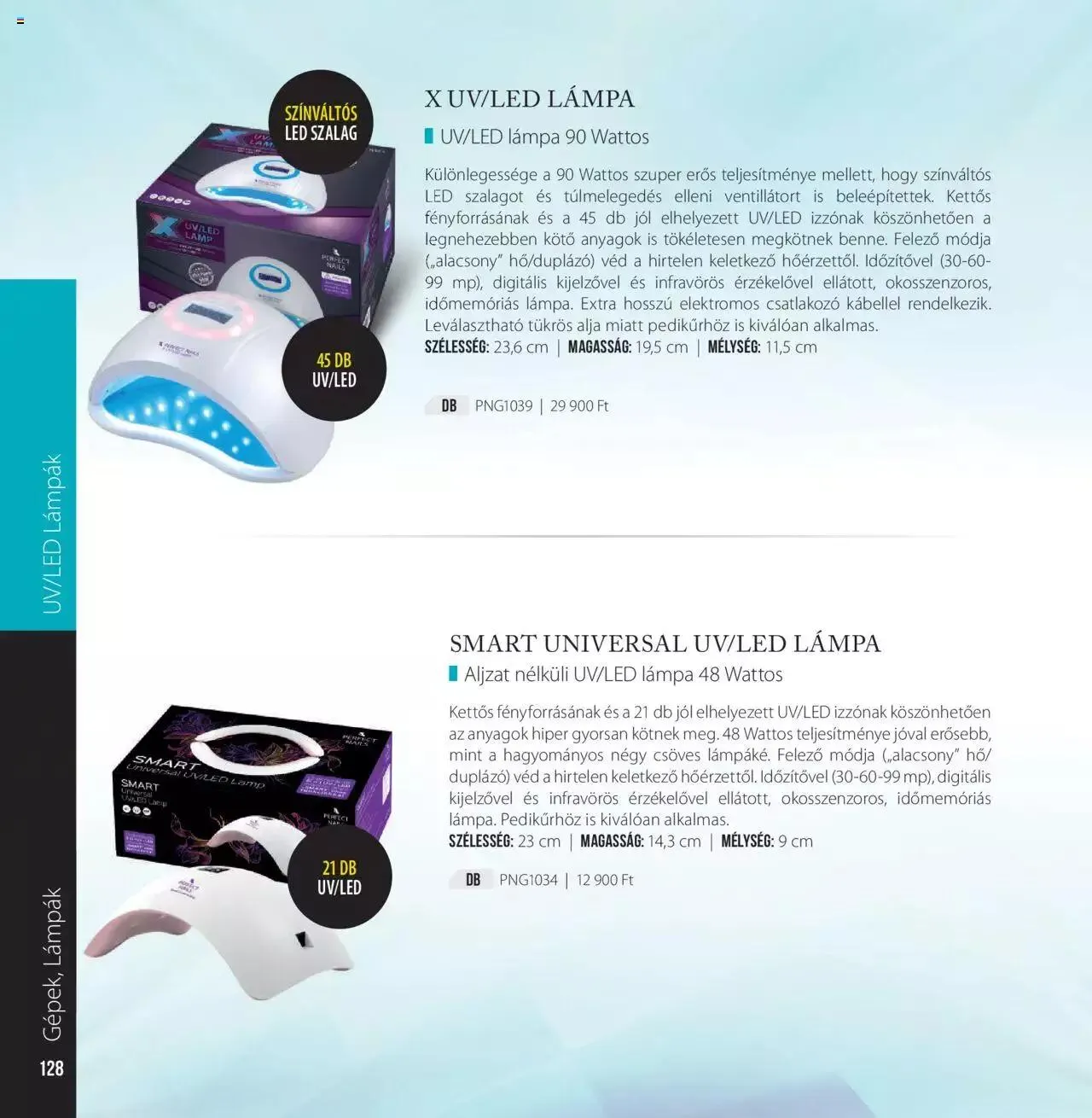 Katalógus Perfect Nails - Akciós újság június 7.-tól december 31.-ig 2023. - Oldal 128