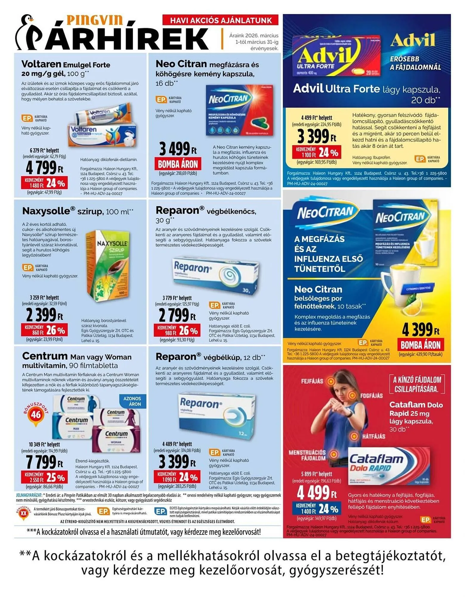 Katalógus Pingvin Patika akciós újság március 1.-tól március 31.-ig 2026. - Oldal 9