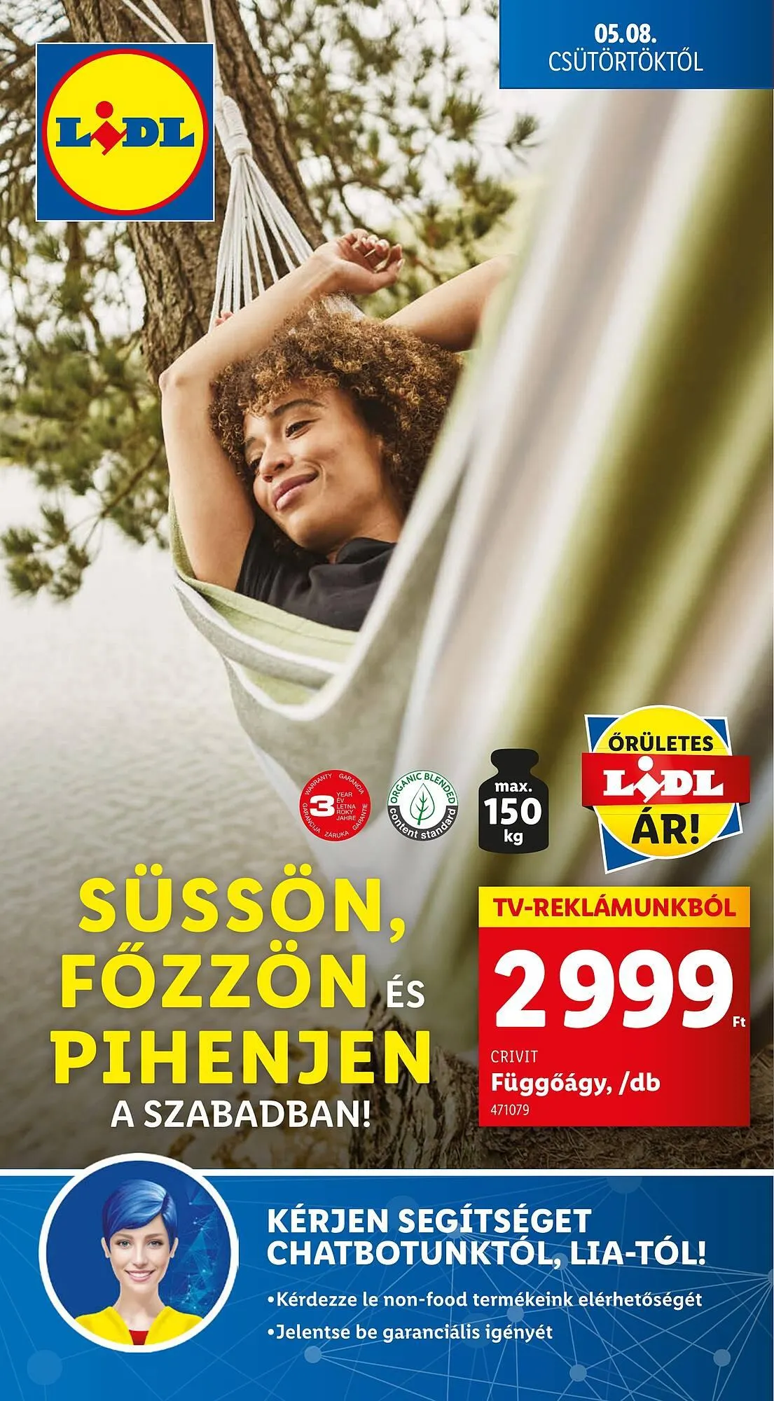 Katalógus Lidl akciós újság május 8.-tól május 14.-ig 2025. - Oldal 1