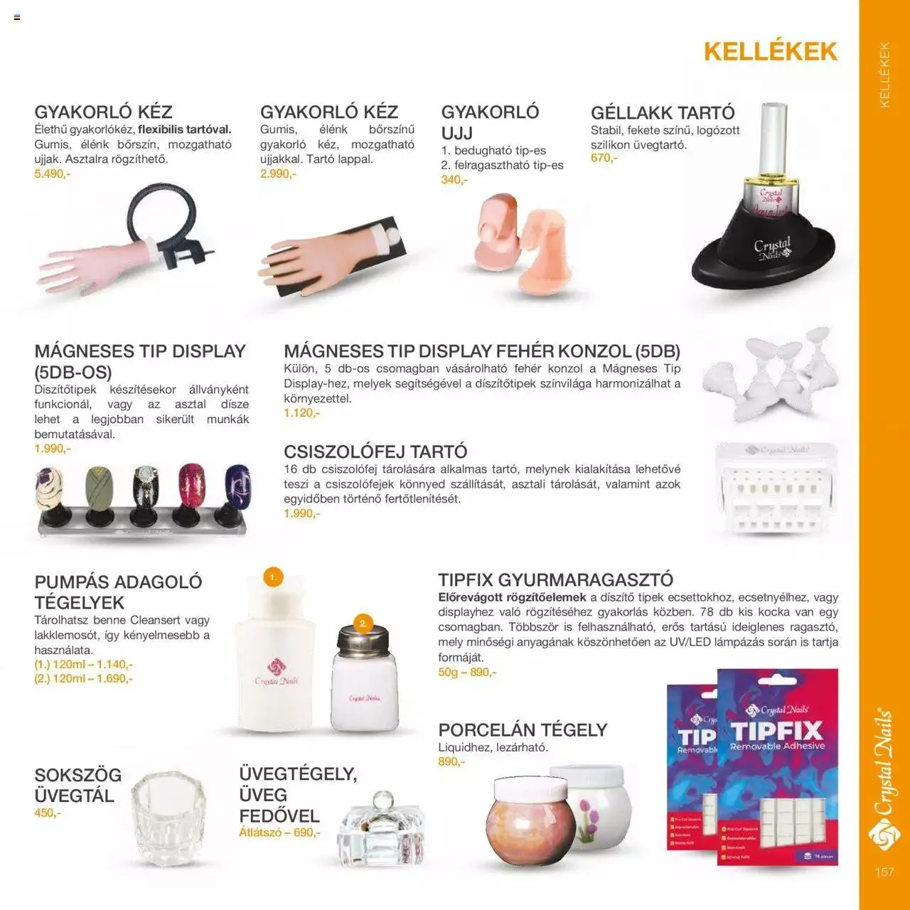 Katalógus Crystal Nails - Nagykatalógus 22/23 március 8.-tól december 31.-ig 2023. - Oldal 157