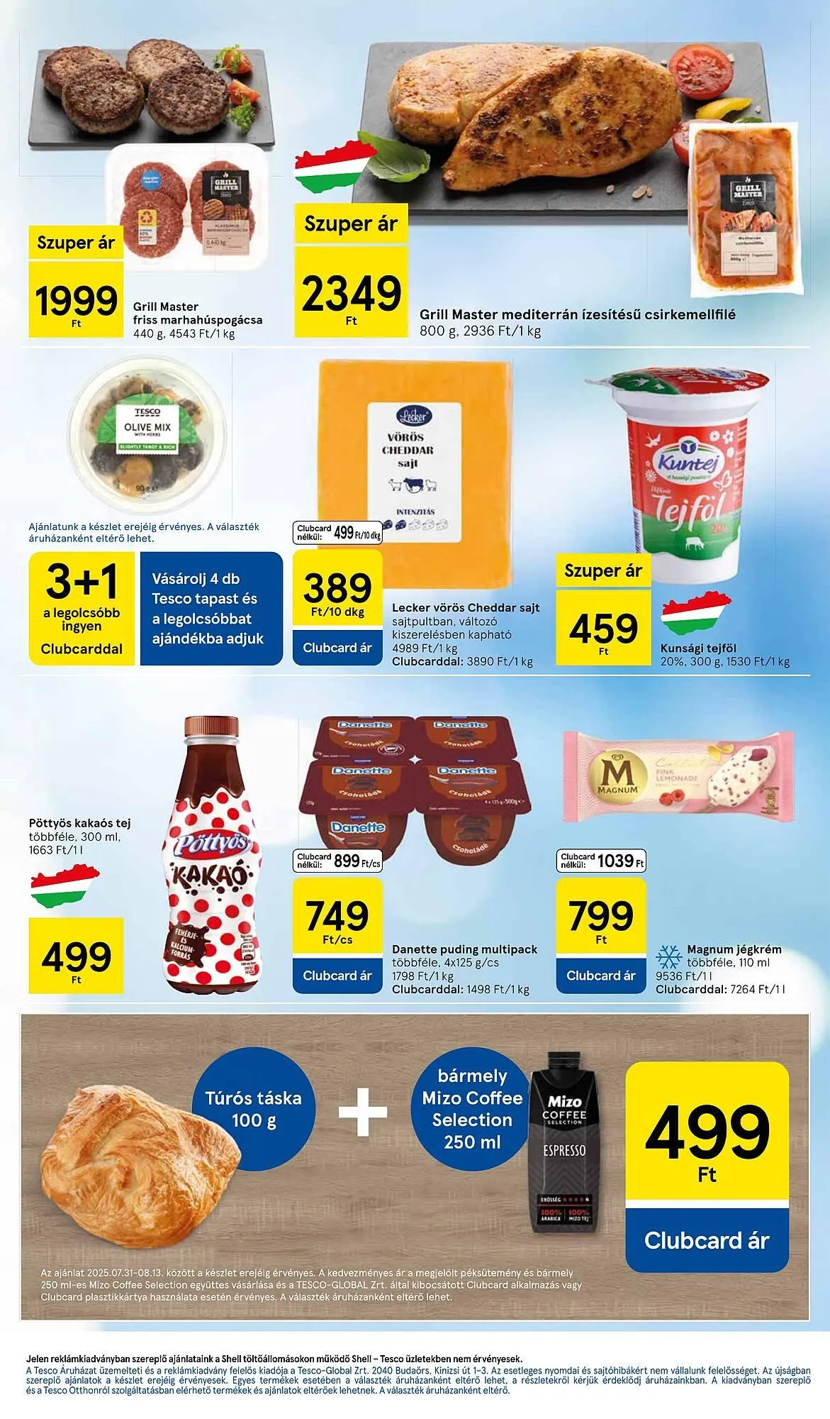 Katalógus Tesco akciós újság július 31.-tól augusztus 6.-ig 2025. - Oldal 3