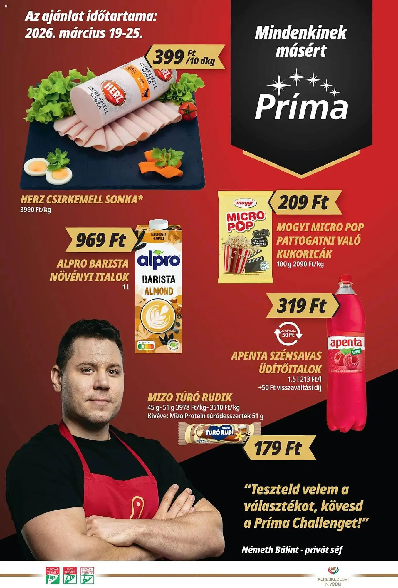 Katalógus Príma akciós újság március 19.-tól március 25.-ig 2026. - Oldal 1