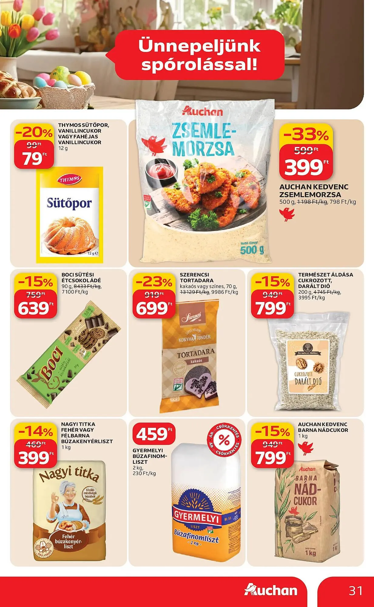 Katalógus Auchan akciós újság március 12.-tól március 18.-ig 2026. - Oldal 31
