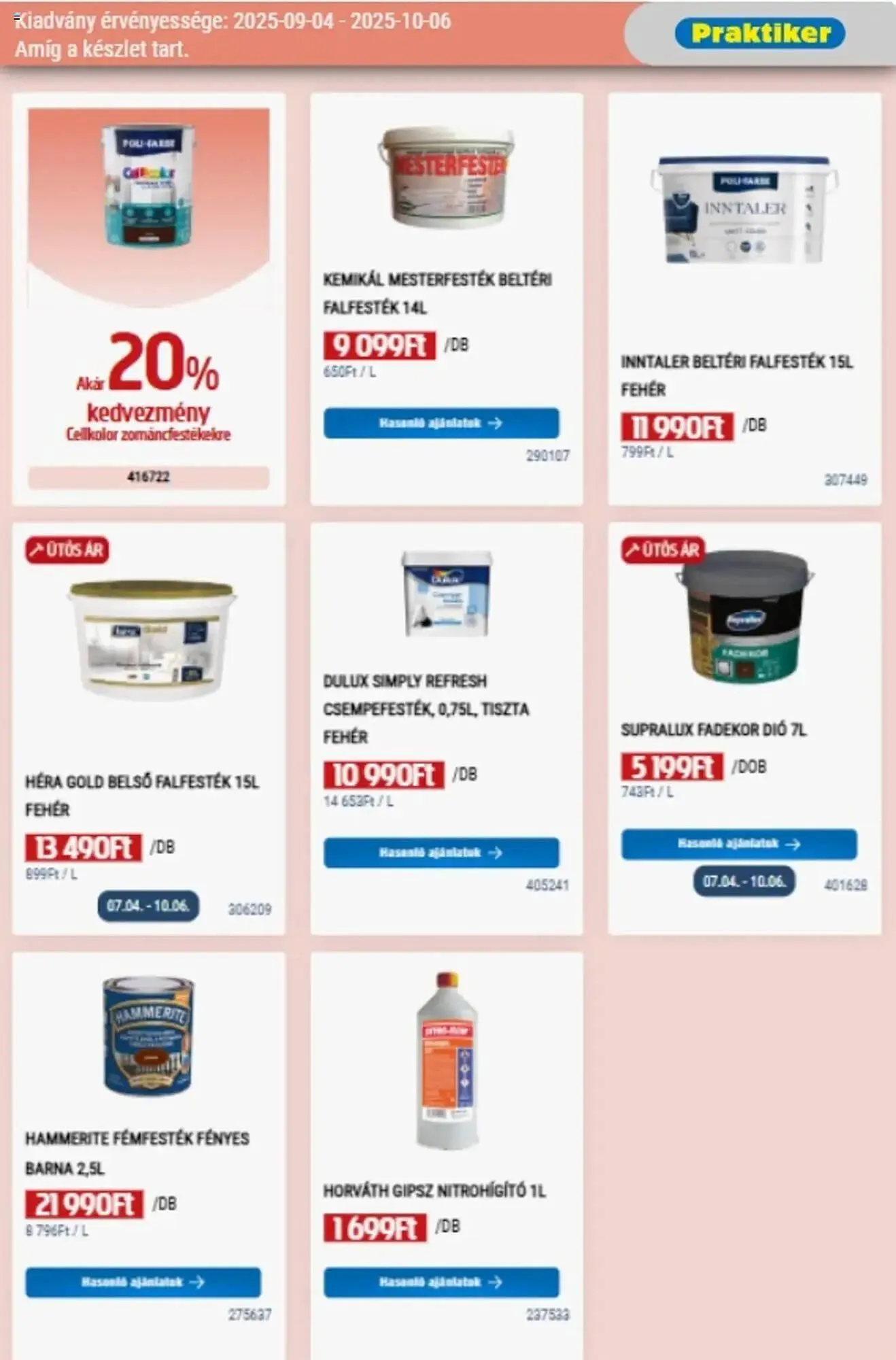 Katalógus Praktiker akciós újság szeptember 4.-tól október 6.-ig 2025. - Oldal 11