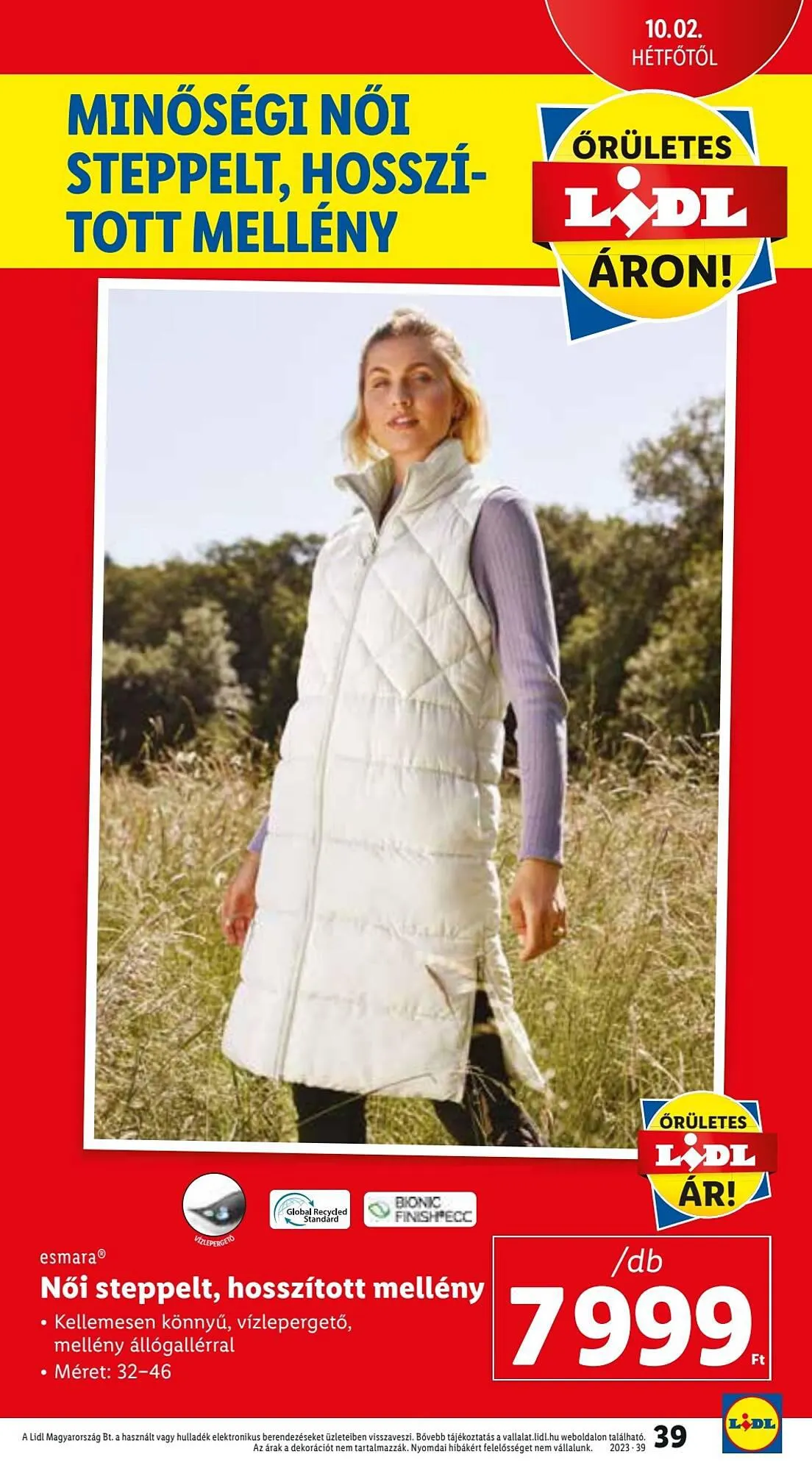Katalógus Lidl akciós újság szeptember 28.-tól október 4.-ig 2023. - Oldal 39