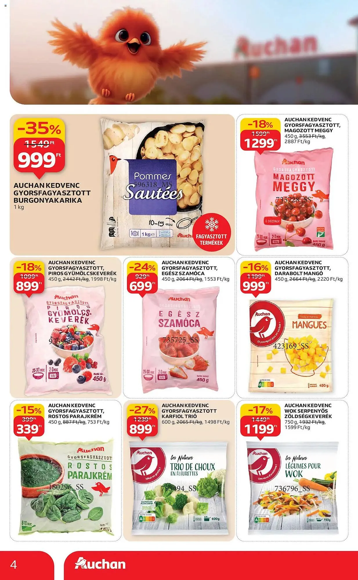 Katalógus Auchan akciós újság január 22.-tól február 4.-ig 2026. - Oldal 4