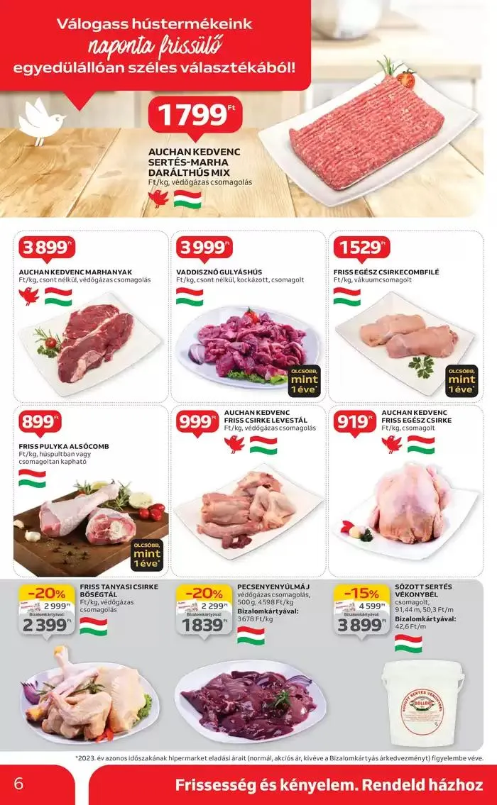 Katalógus Catalog Auchan október 28.-tól november 6.-ig 2024. - Oldal 6