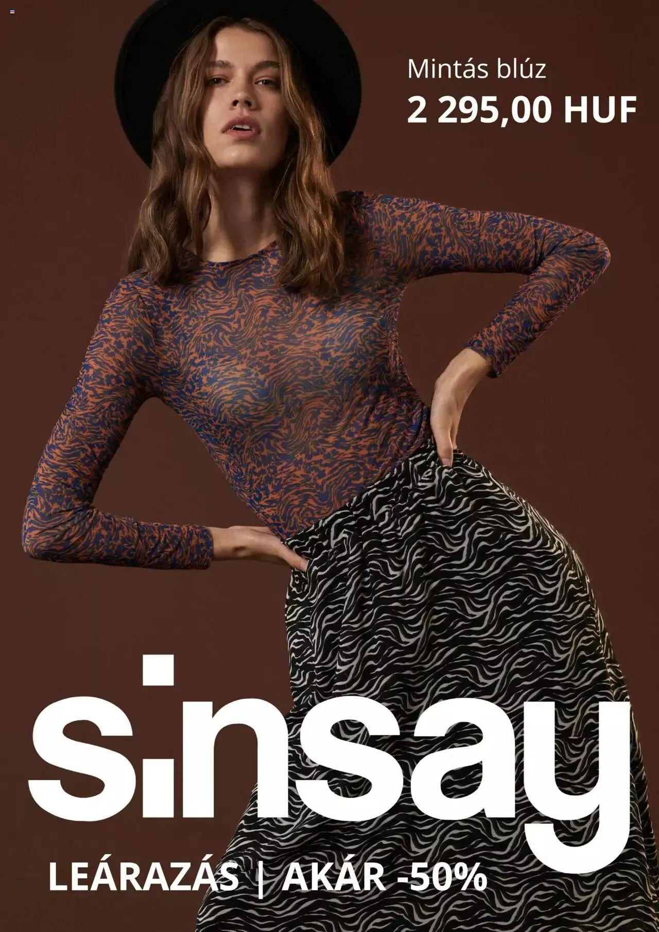 Katalógus Sinsay - Akciós újság január 6.-tól december 31.-ig 2023. - Oldal 1