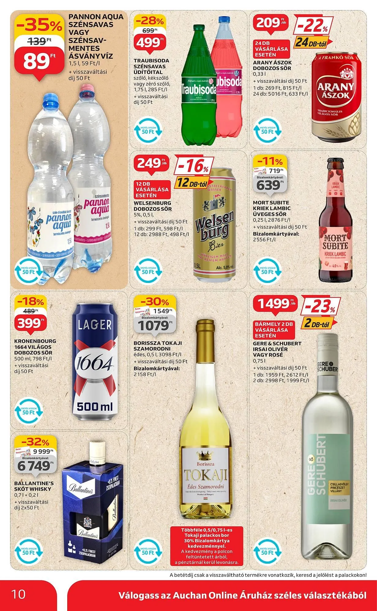 Katalógus Auchan akciós újság június 26.-tól július 2.-ig 2025. - Oldal 10