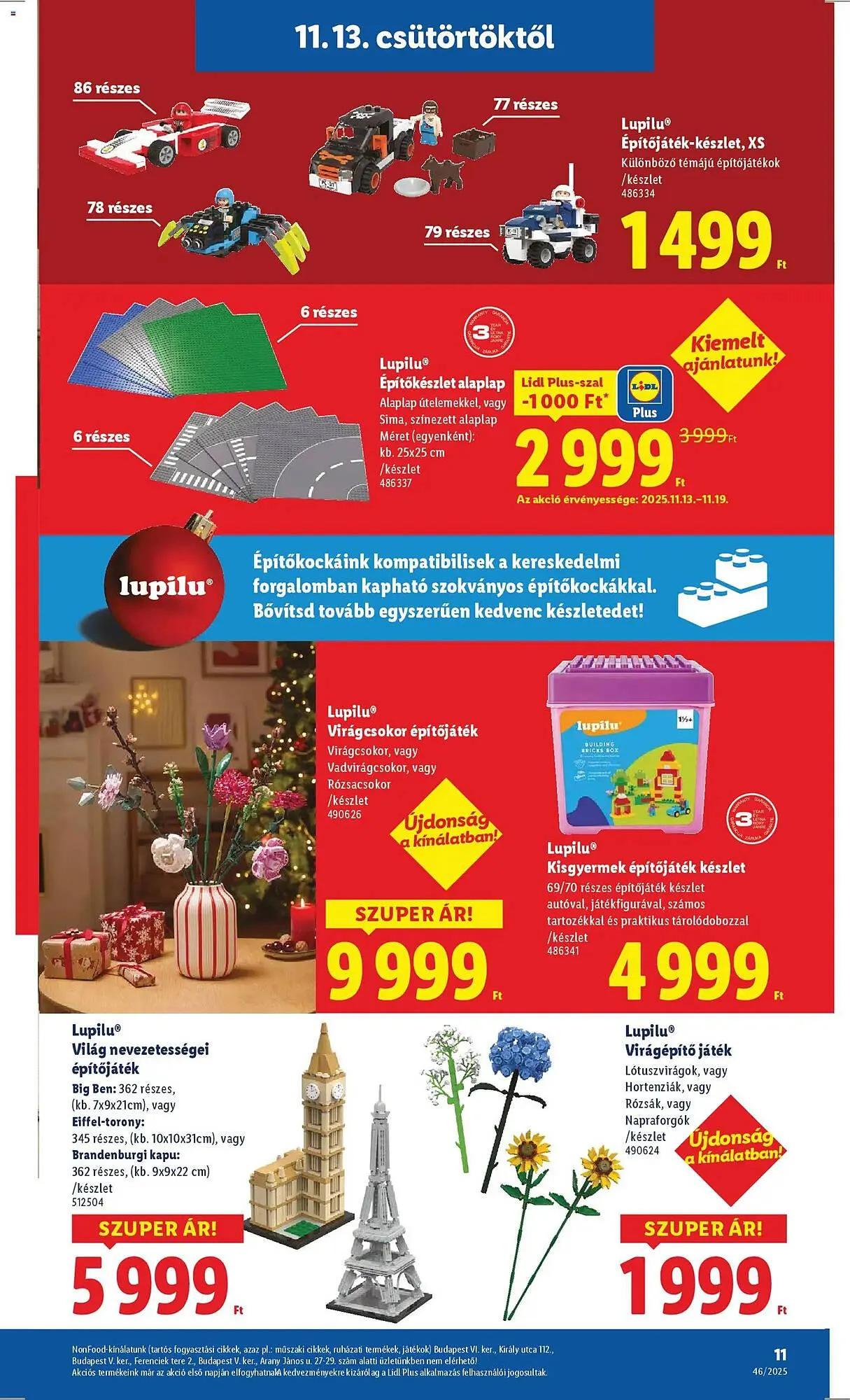 Katalógus Lidl akciós újság november 13.-tól december 28.-ig 2025. - Oldal 11