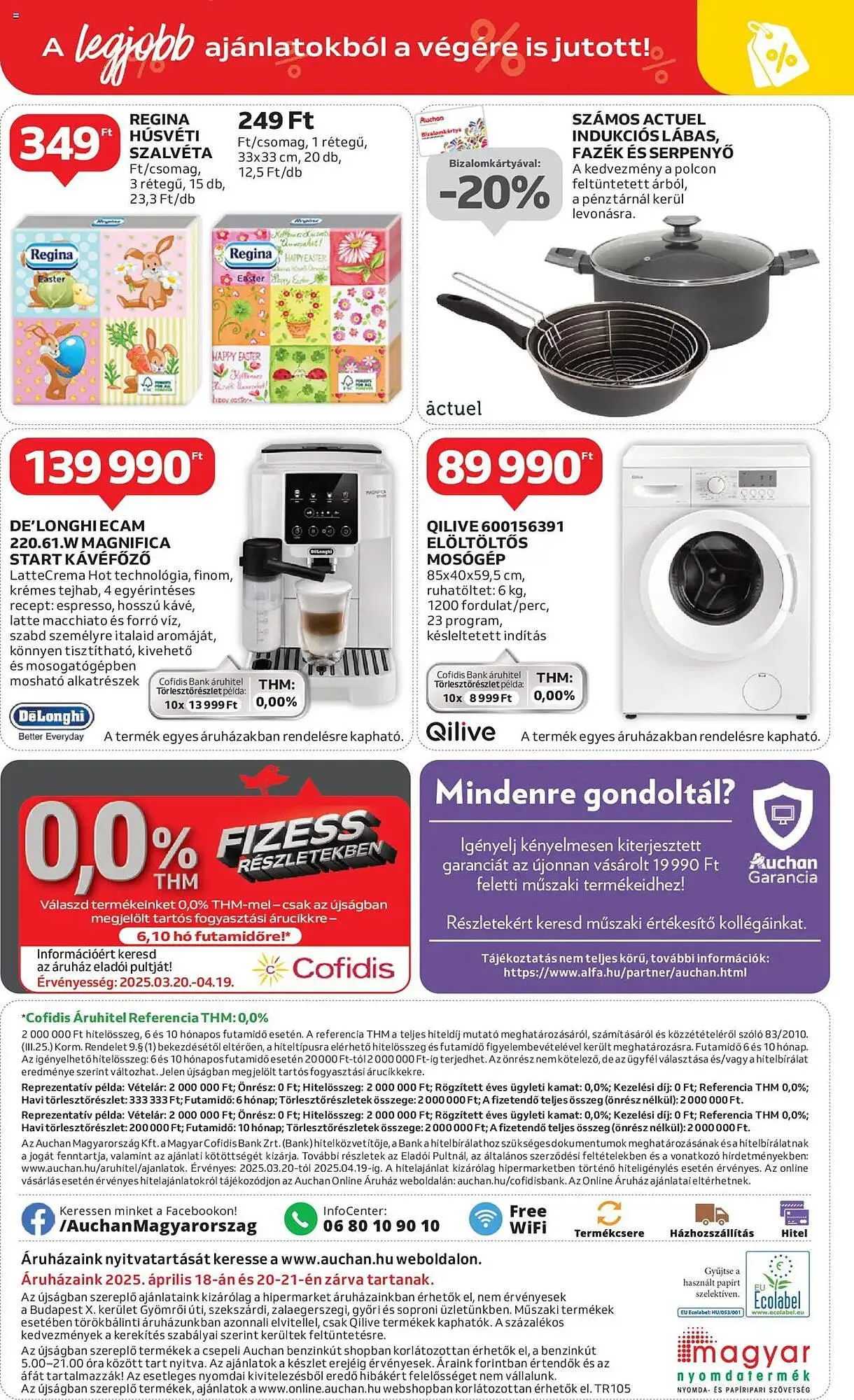 Katalógus Auchan akciós újság március 20.-tól április 19.-ig 2025. - Oldal 16