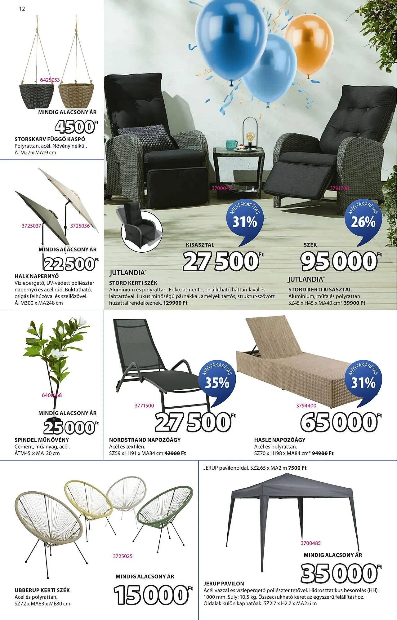 Katalógus JYSK akciós újság április 16.-tól május 18.-ig 2025. - Oldal 12