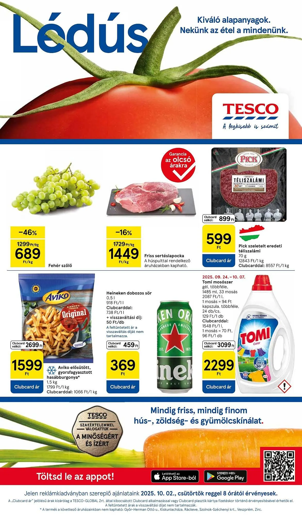 Tesco akciós újság - 1