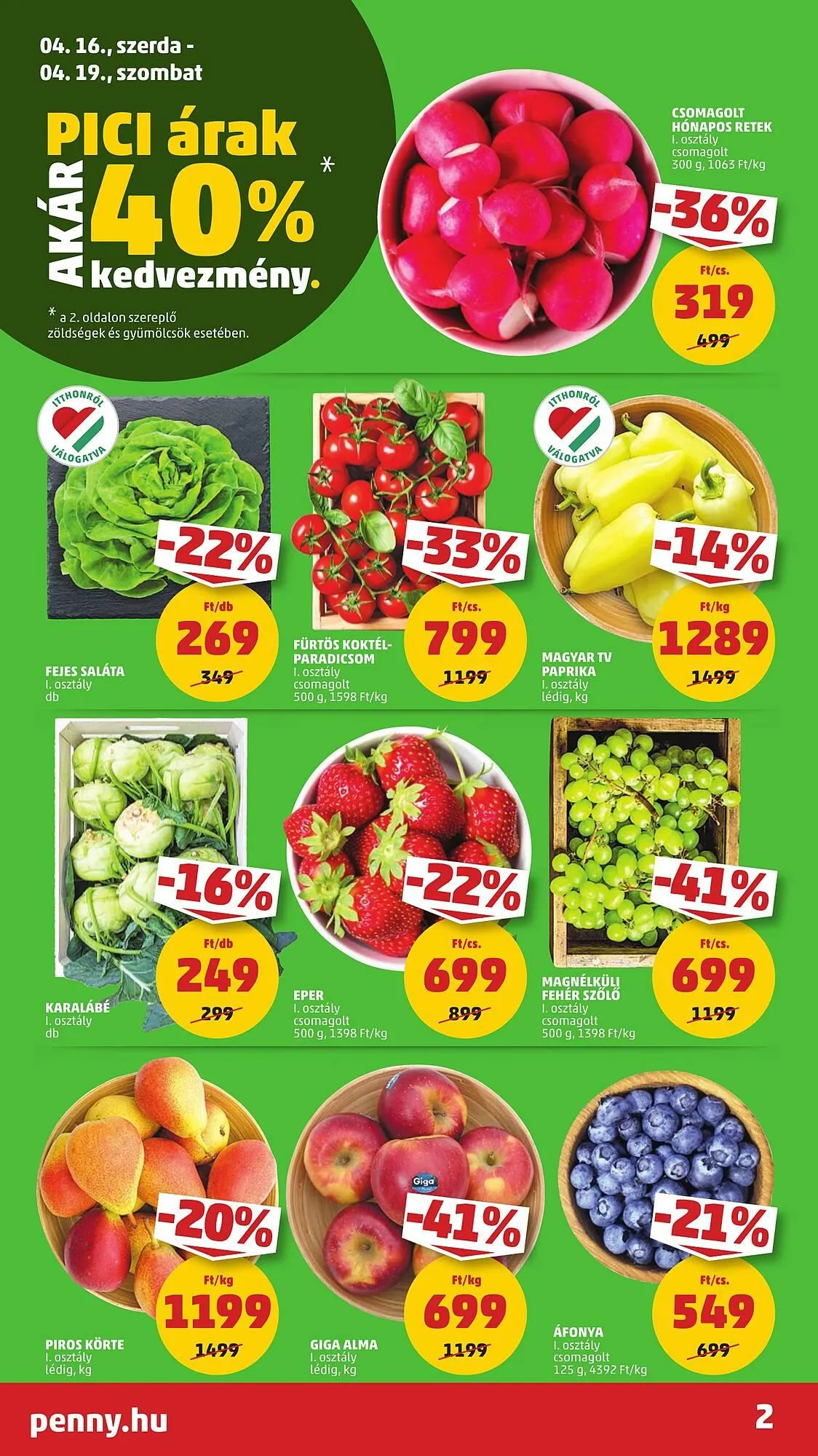 Katalógus PENNY akciós újság április 16.-tól április 23.-ig 2025. - Oldal 2