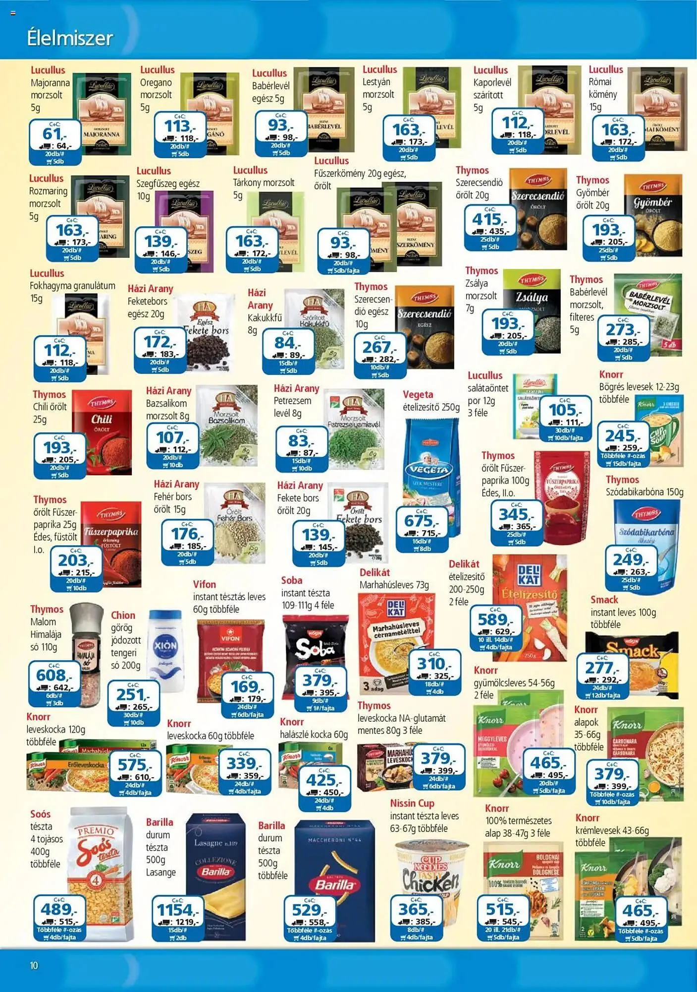 Katalógus ÁRKLUB akciós újság április 1.-tól április 30.-ig 2025. - Oldal 10