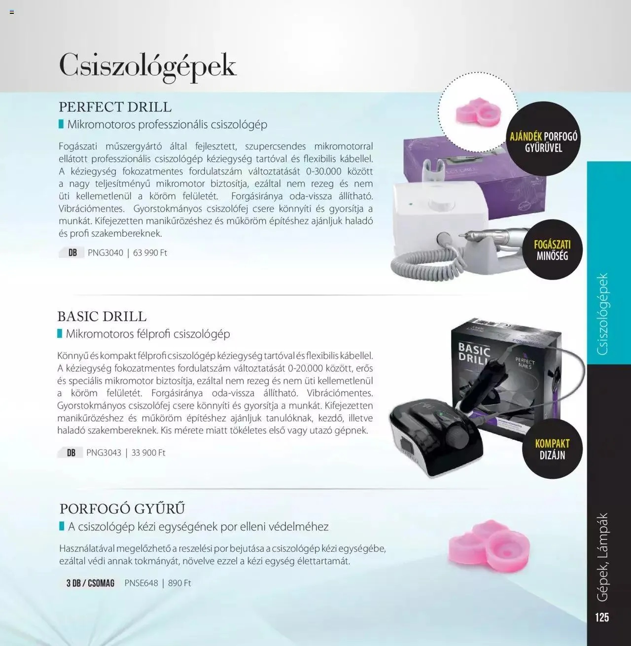 Katalógus Perfect Nails - Akciós újság június 7.-tól december 31.-ig 2023. - Oldal 125