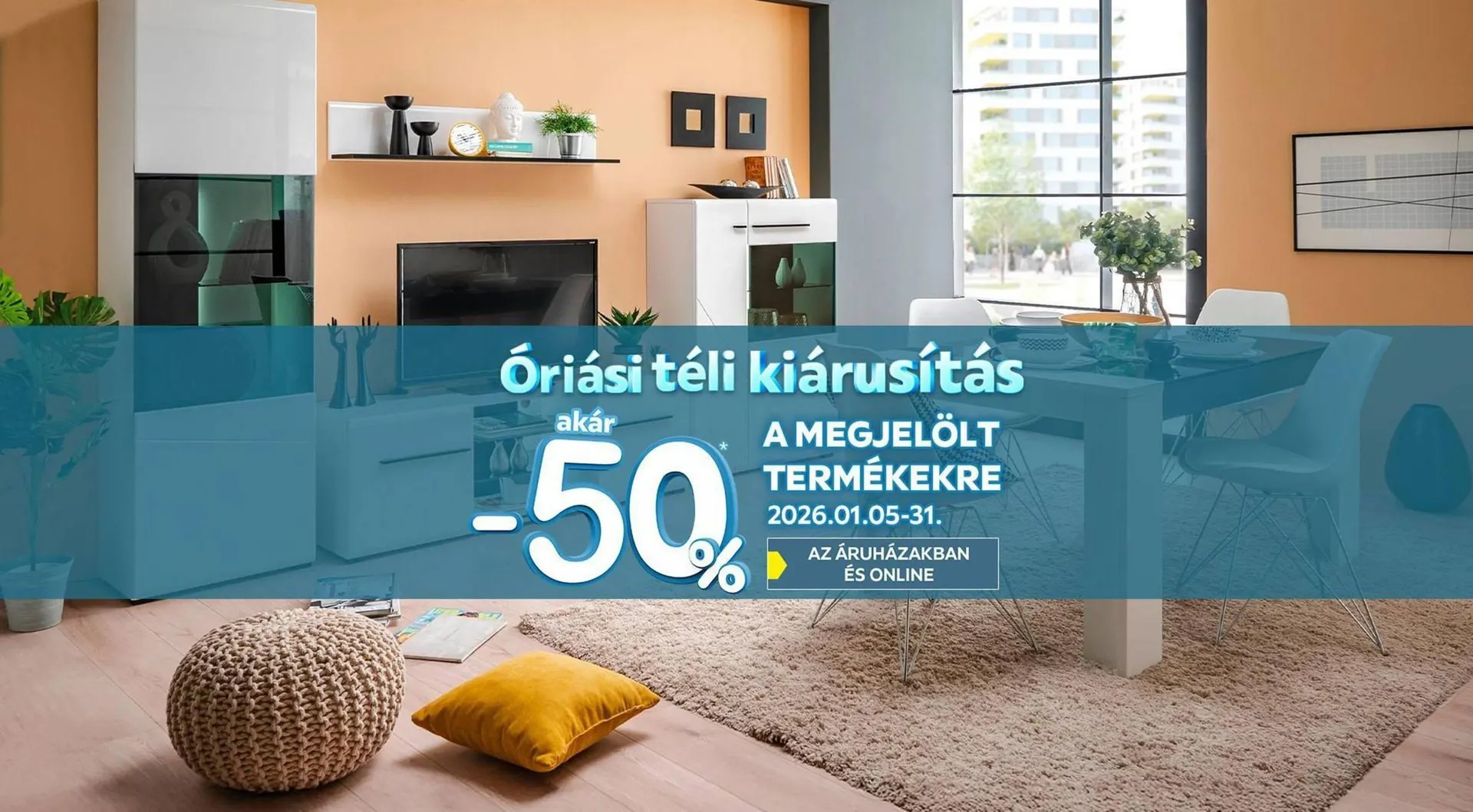 Katalógus Möbelix akciós újság január 5.-tól január 31.-ig 2026. - Oldal 1