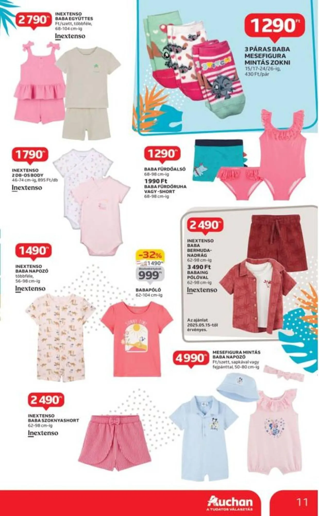 Katalógus Auchan akciós újság május 2.-tól május 28.-ig 2025. - Oldal 11