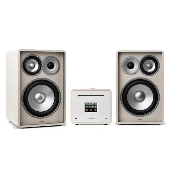 Unison Retrospective 1978 MKII – vevő | erősítő | hangfalak, fehér