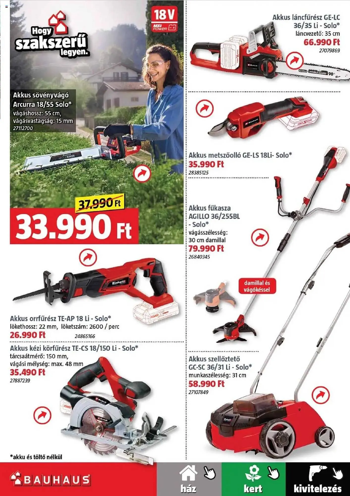 Katalógus Bauhaus akciós újság április 3.-tól május 6.-ig 2025. - Oldal 47