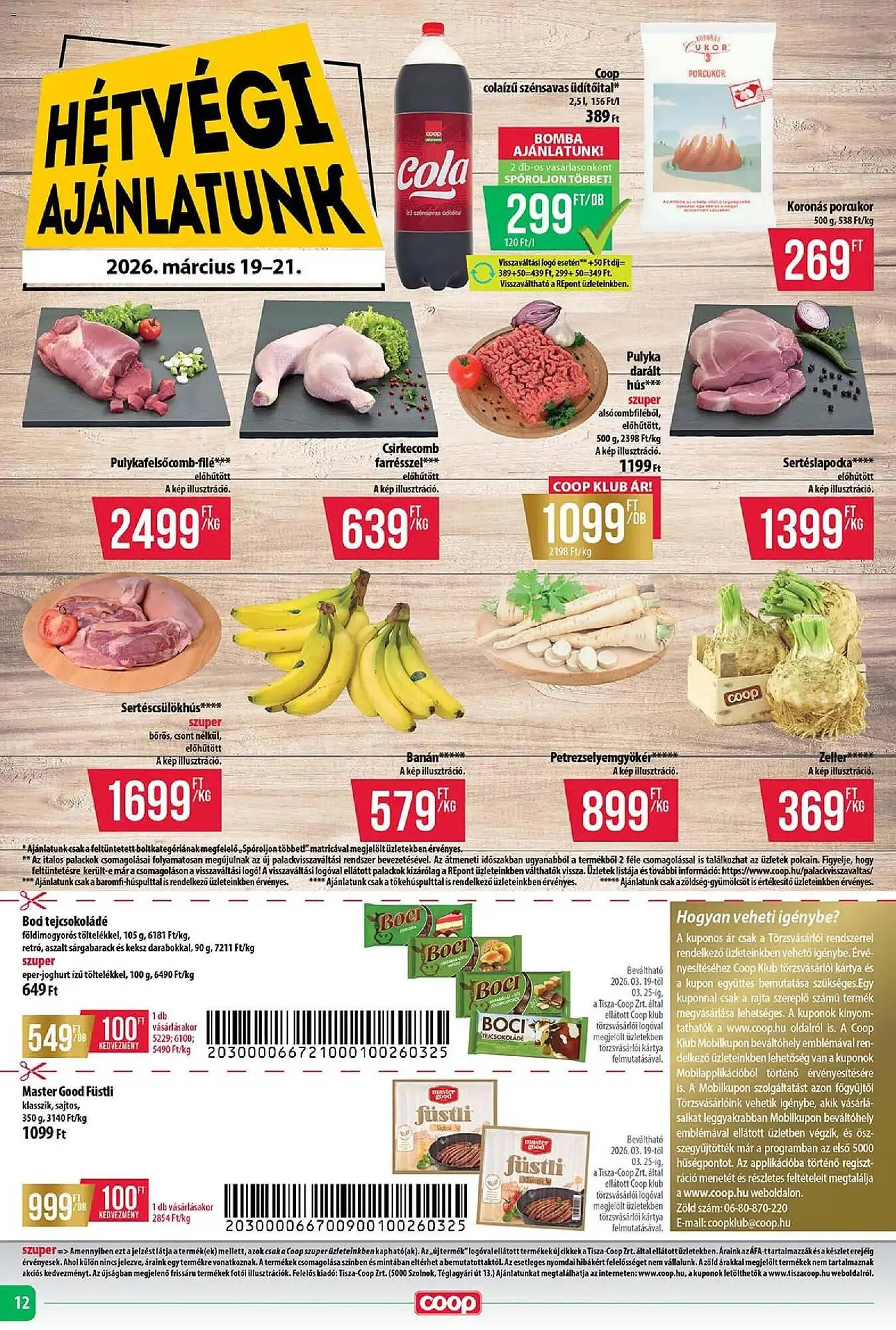 Katalógus Coop akciós újság március 19.-tól március 25.-ig 2026. - Oldal 12