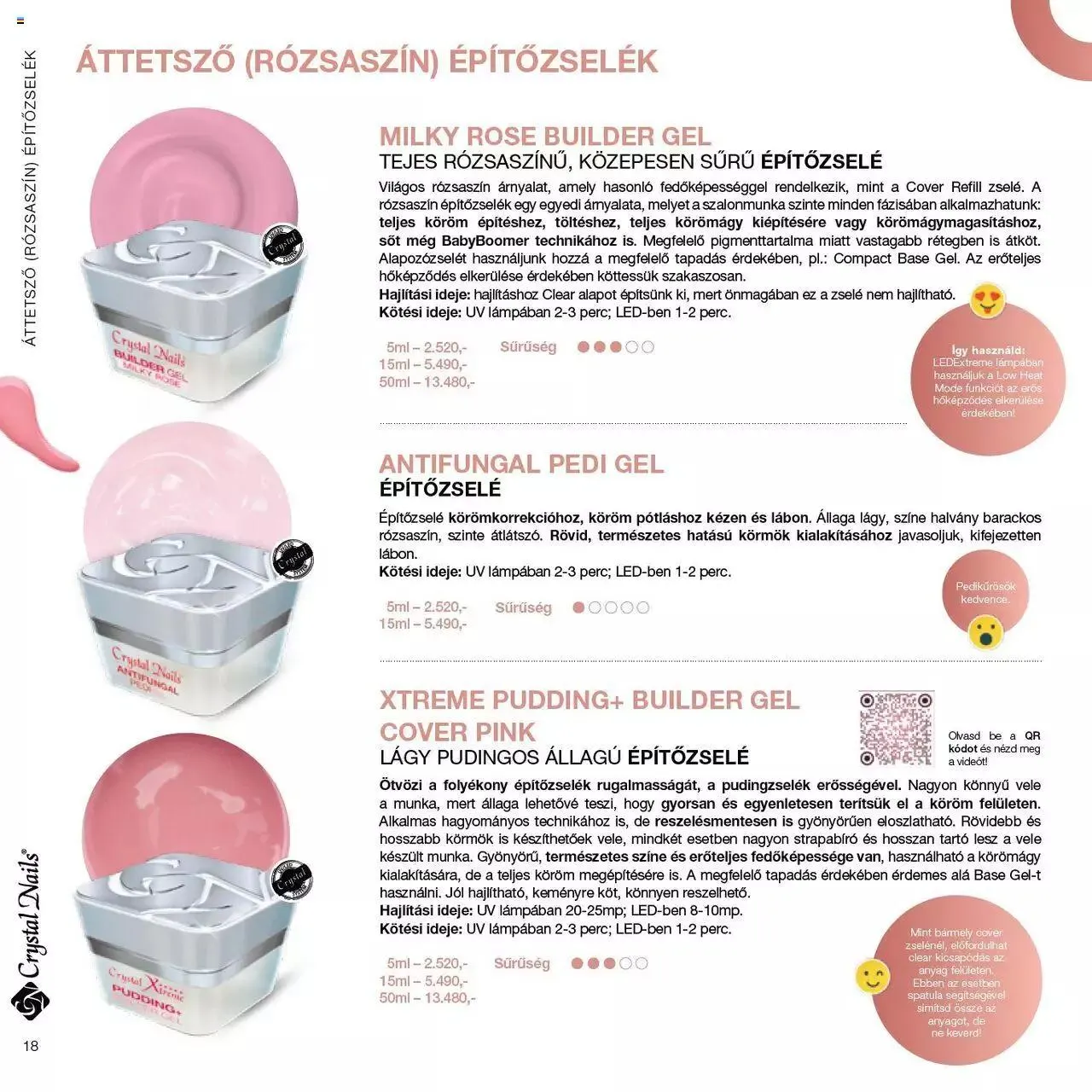 Katalógus Crystal Nails - Nagykatalógus 2023/24 március 6.-tól december 31.-ig 2023. - Oldal 18