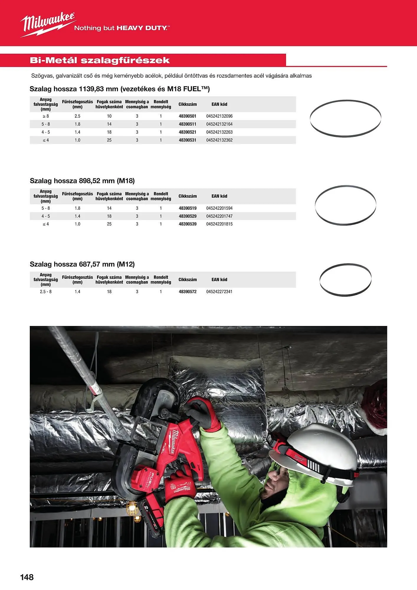 Katalógus Milwaukeetool akciós újság augusztus 14.-tól december 31.-ig 2024. - Oldal 148