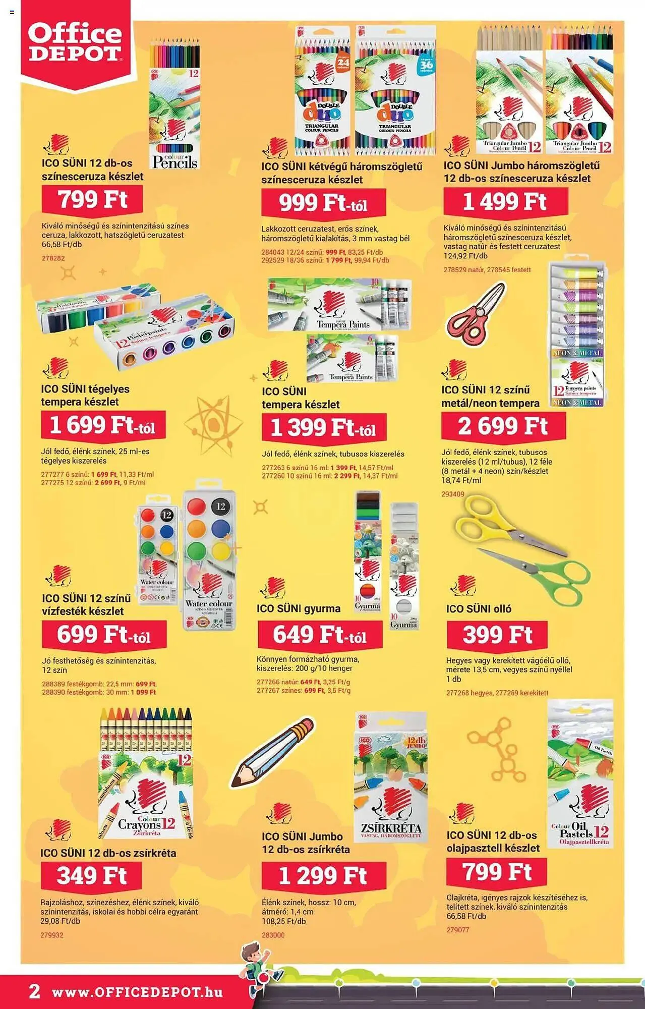 Katalógus Office Depot akciós újság augusztus 11.-tól szeptember 14.-ig 2025. - Oldal 2