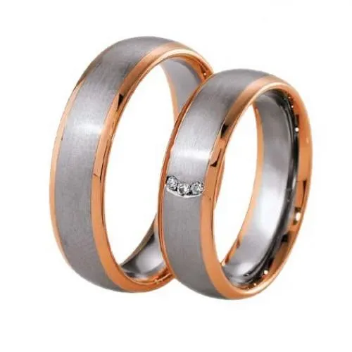 Többszínű arany karikagyűrű