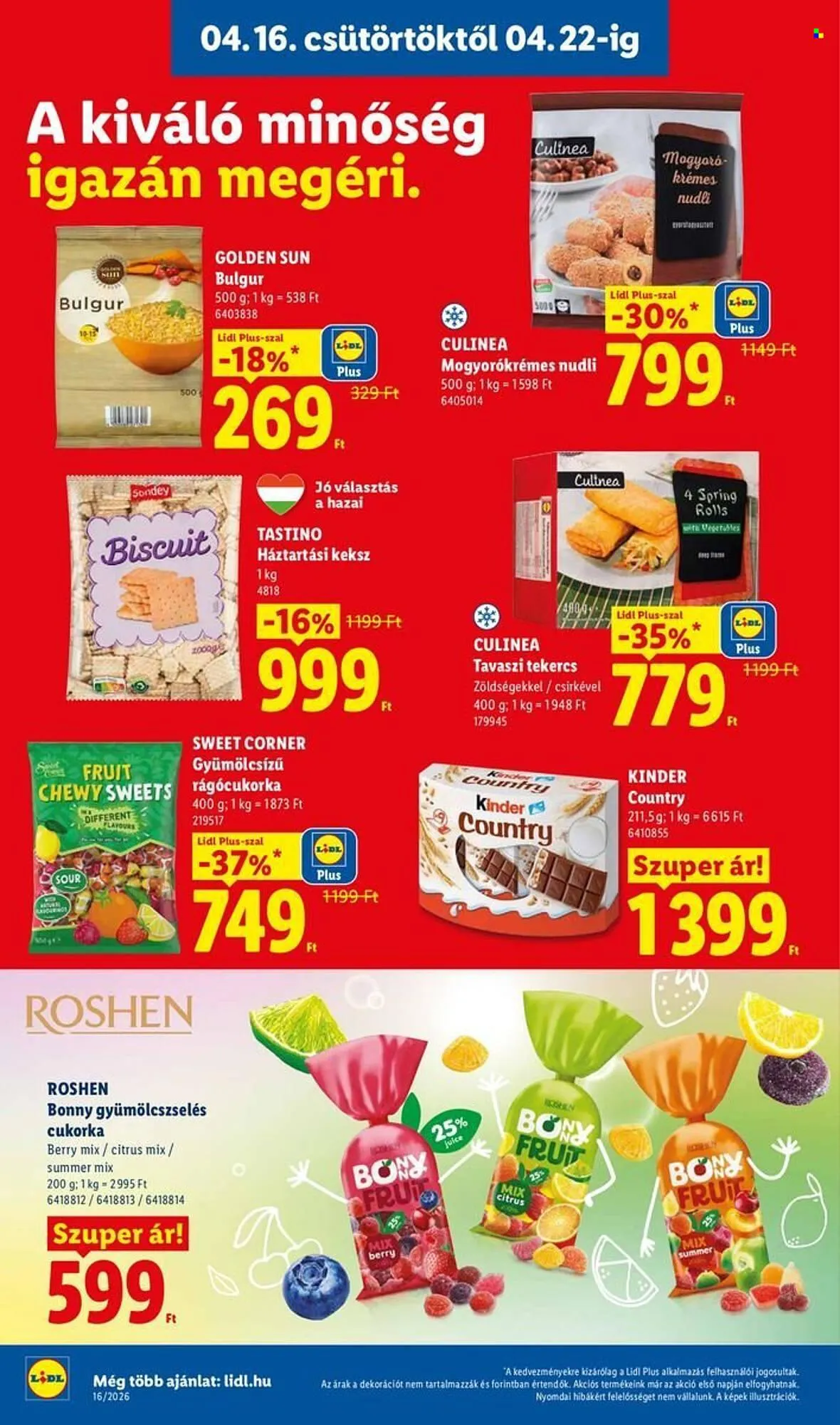 Katalógus Lidl akciós újság április 16.-tól április 22.-ig 2026. - Oldal 8