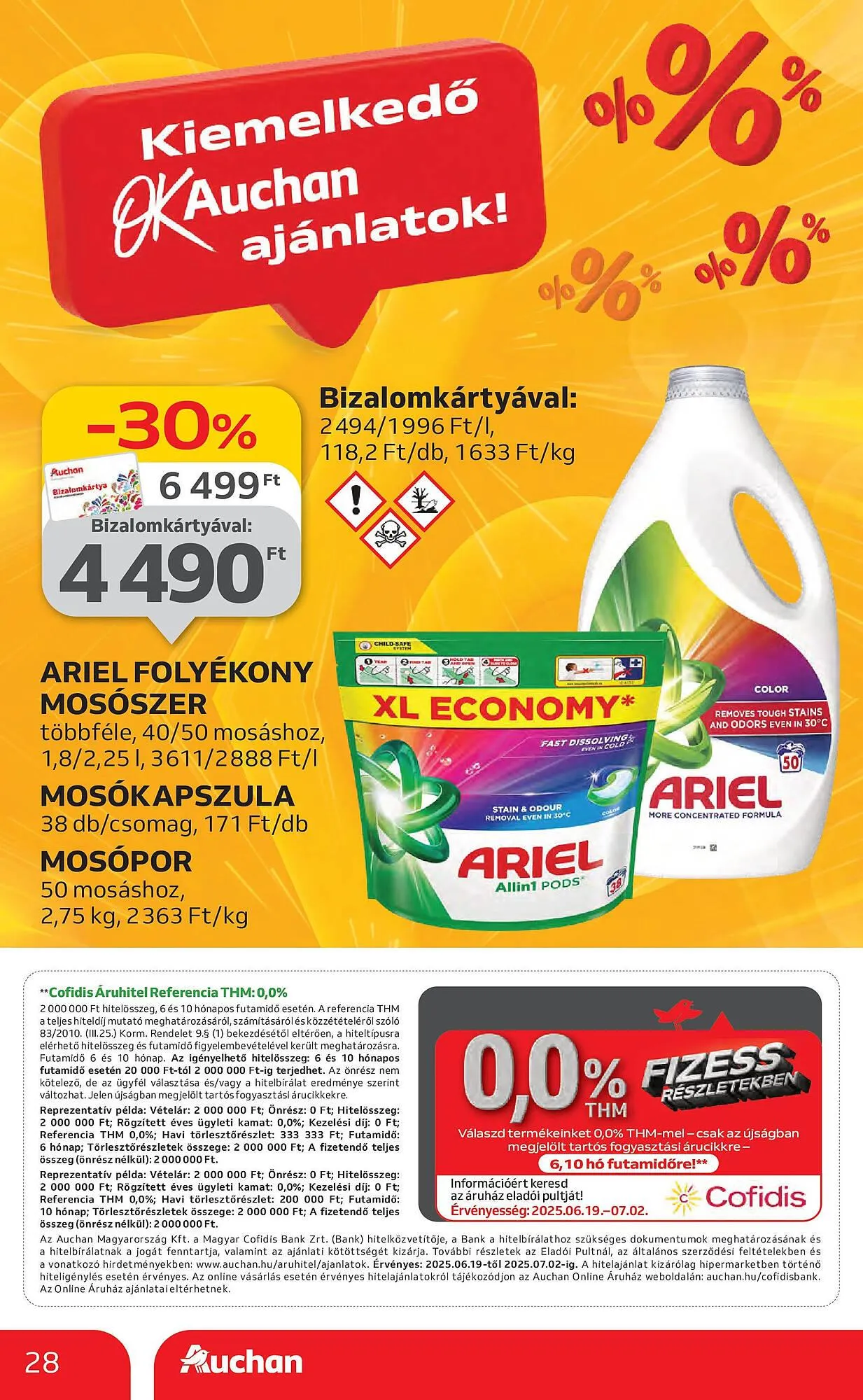 Katalógus Auchan akciós újság június 19.-tól június 25.-ig 2025. - Oldal 28