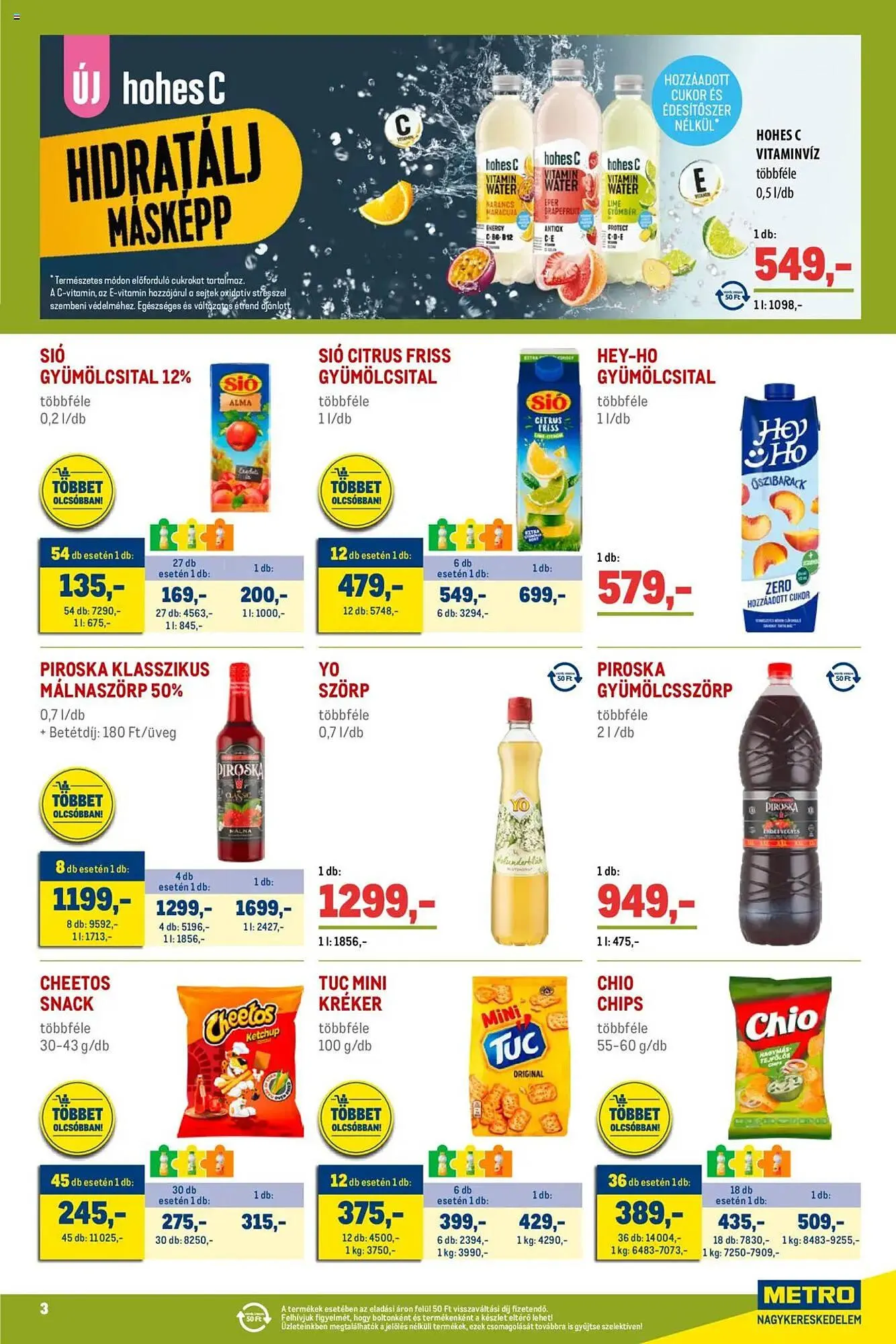 Katalógus Metro akciós újság július 1.-tól július 31.-ig 2025. - Oldal 3