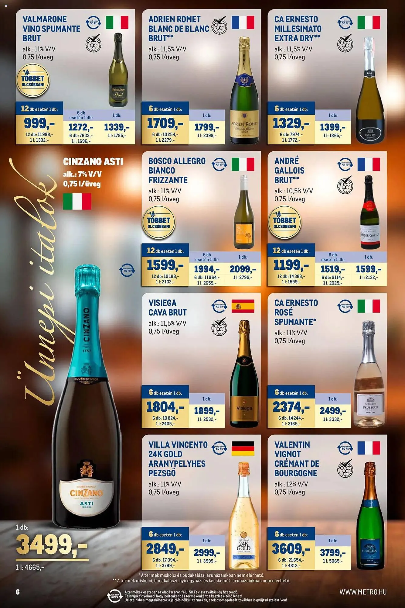 Katalógus Metro akciós újság november 2.-tól november 30.-ig 2025. - Oldal 6