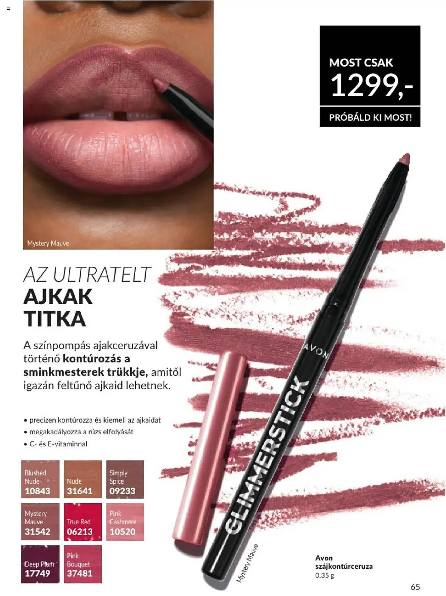 Katalógus AVON akciós újság augusztus 1.-tól augusztus 31.-ig 2025. - Oldal 65