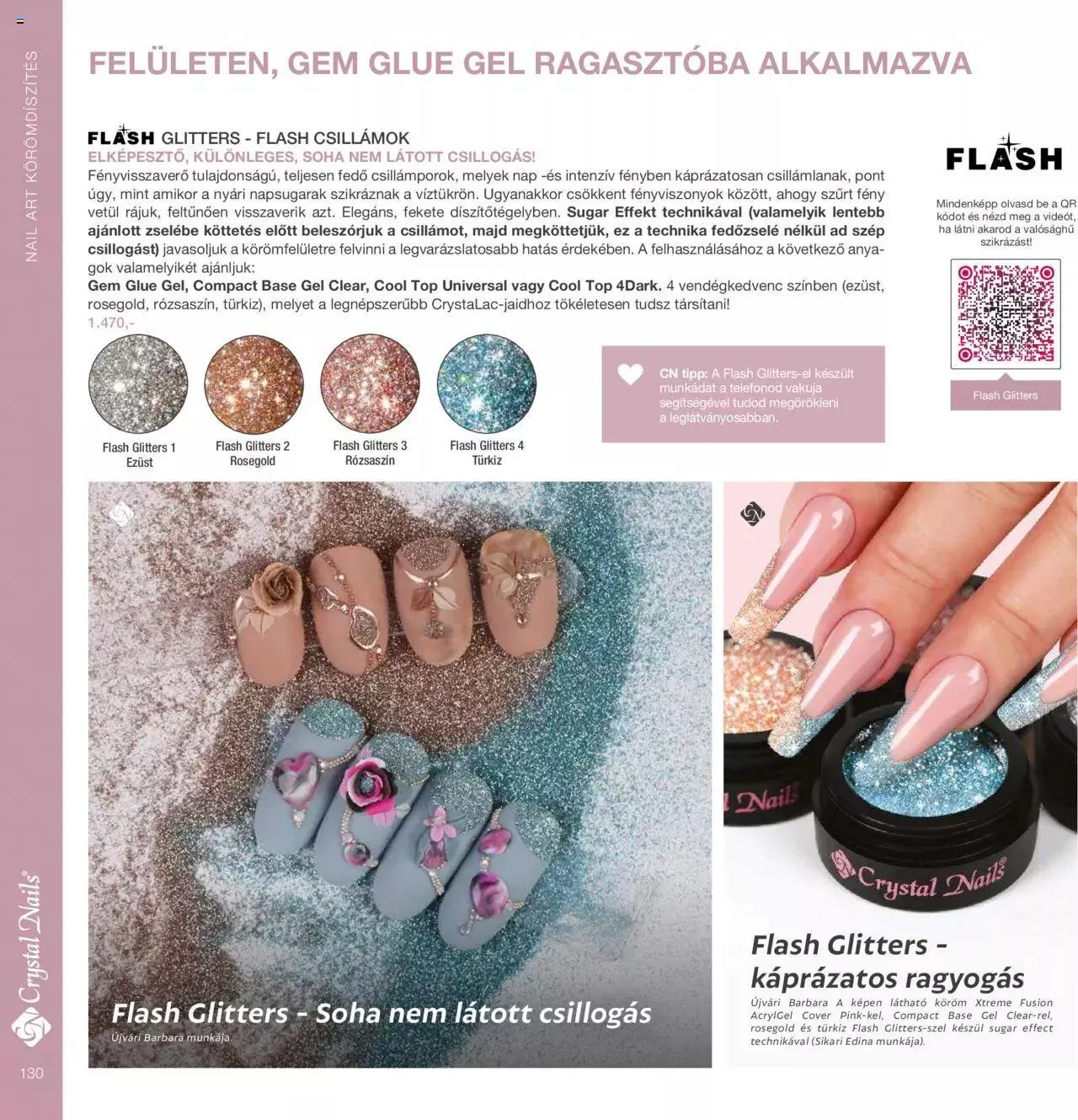 Katalógus Crystal Nails - Nagykatalógus 22/23 március 8.-tól december 31.-ig 2023. - Oldal 130