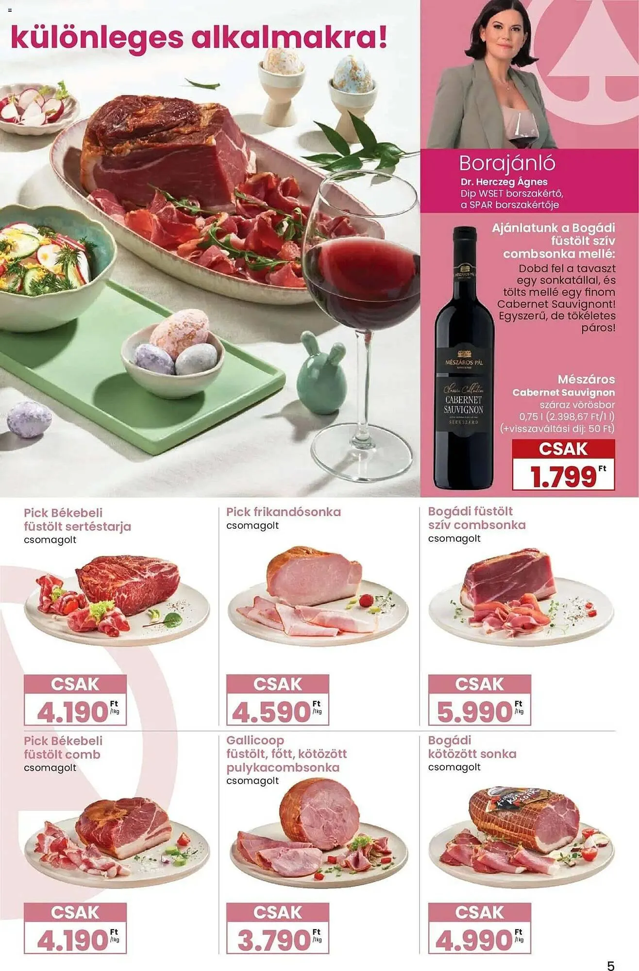 Katalógus Interspar akciós újság március 9.-tól április 8.-ig 2026. - Oldal 5