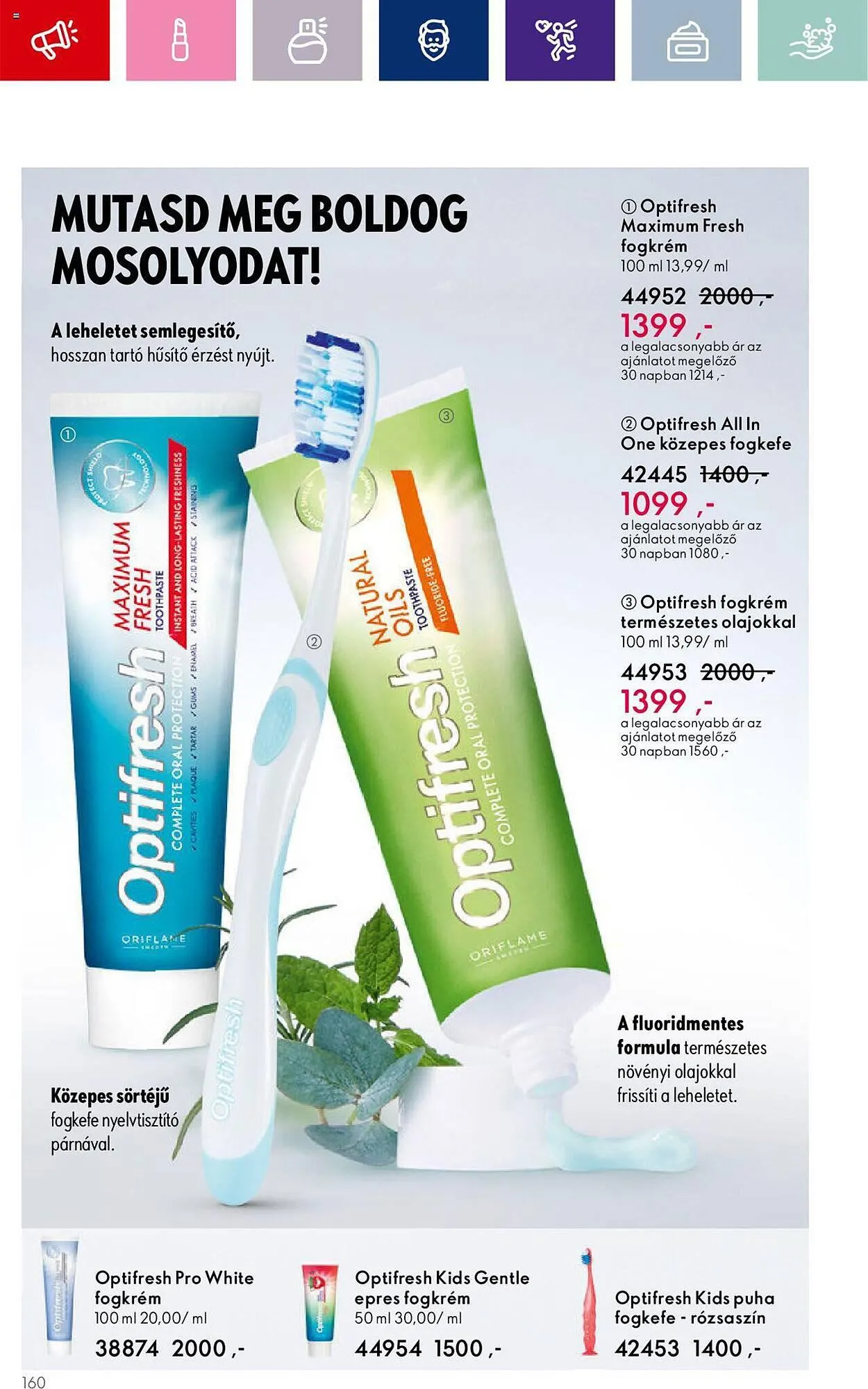 Katalógus Oriflame akciós újság szeptember 20.-tól október 10.-ig 2023. - Oldal 160