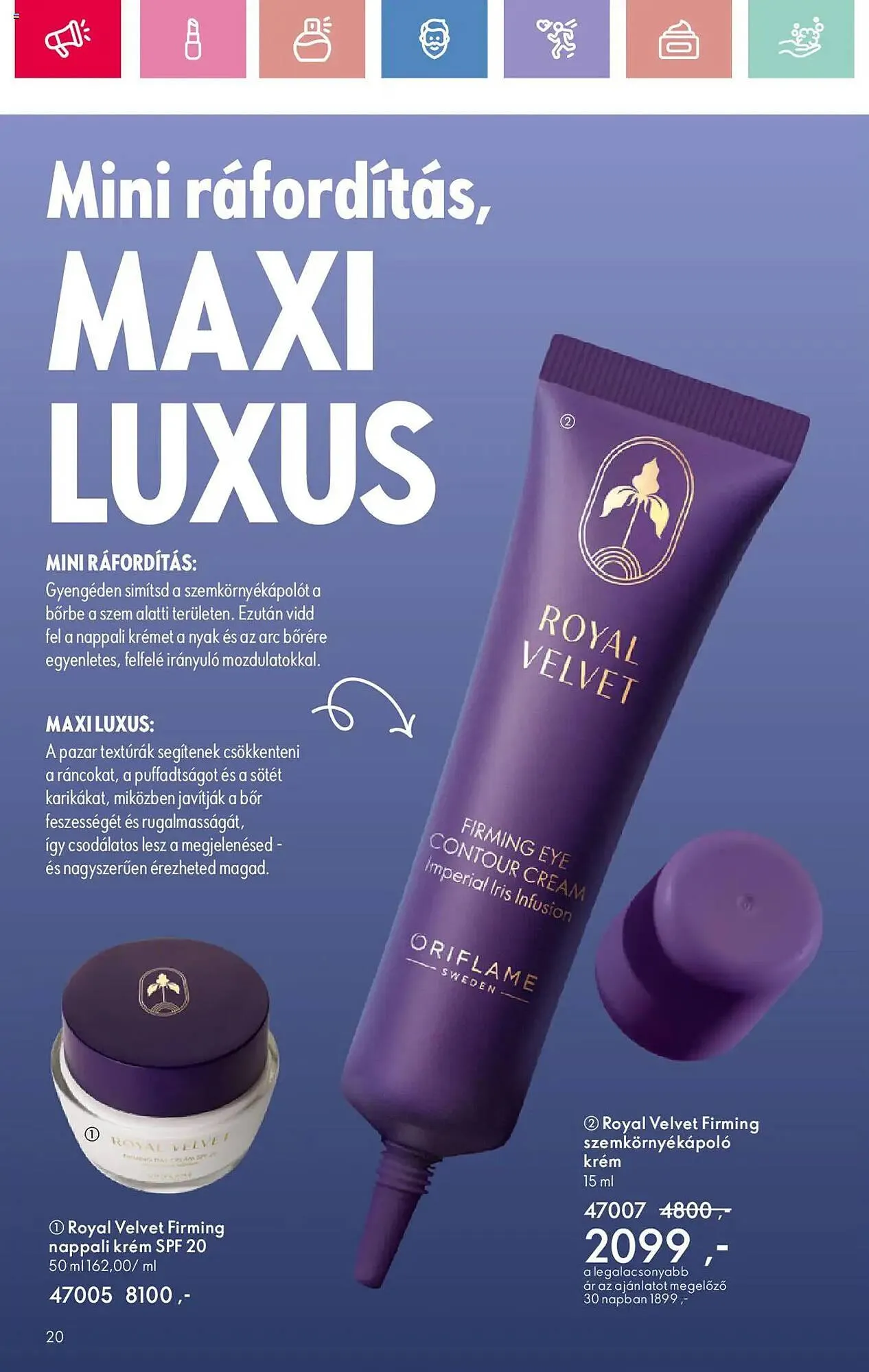 Katalógus Oriflame akciós újság március 23.-tól április 12.-ig 2025. - Oldal 20
