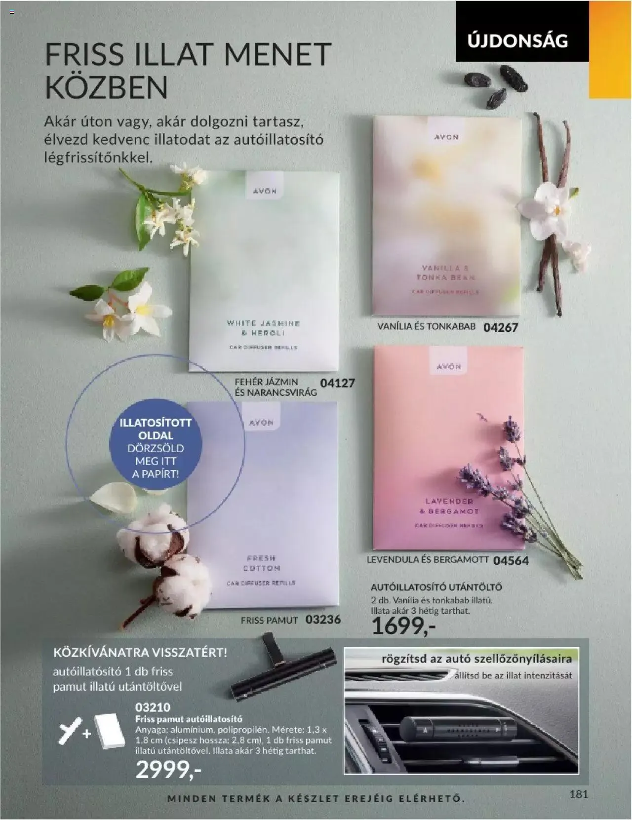 Katalógus Katalógus AVON 2023 Augusztus augusztus 1.-tól augusztus 31.-ig 2023. - Oldal 187
