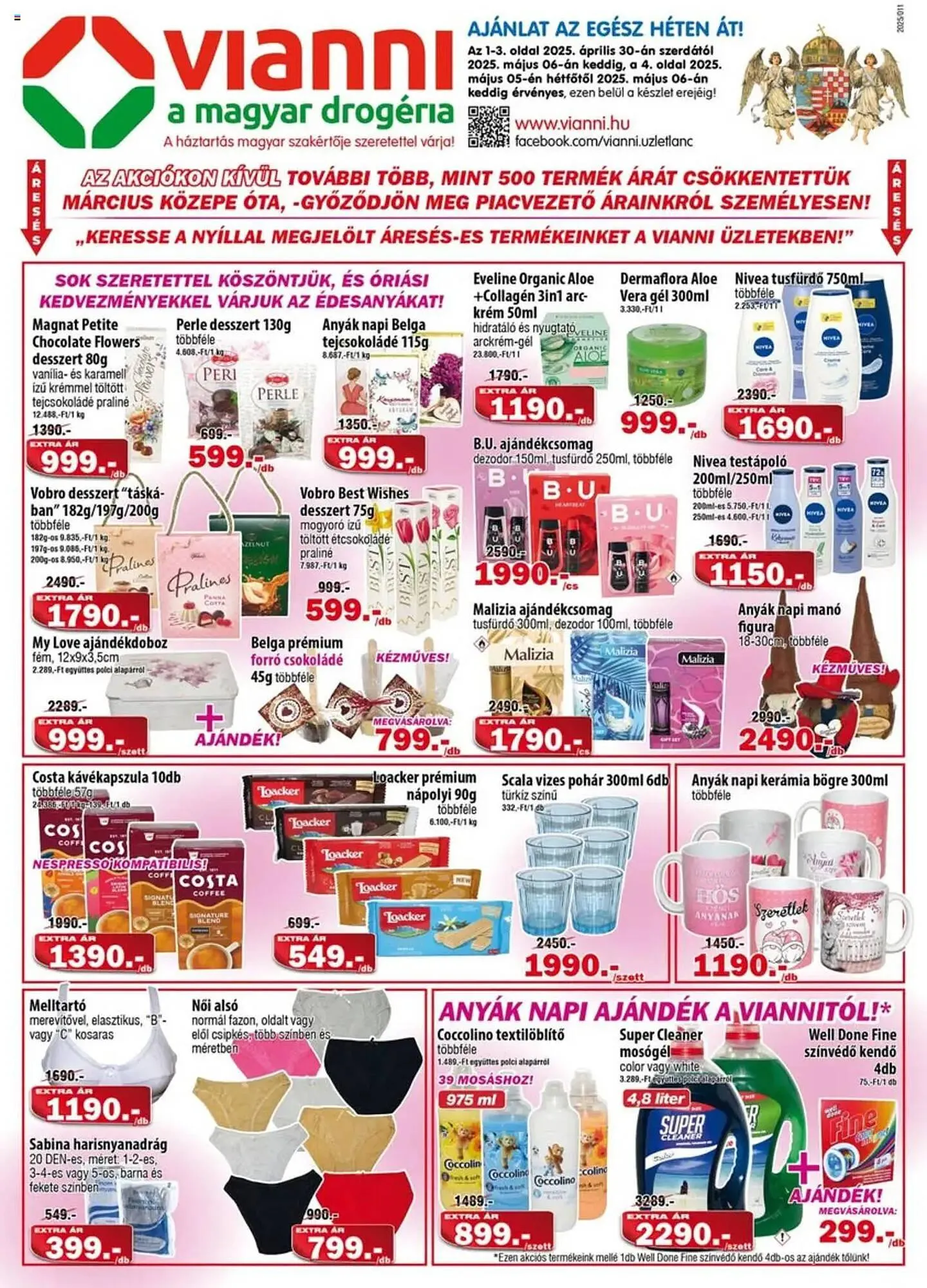 Vianni Drogéria akciós újság - 1