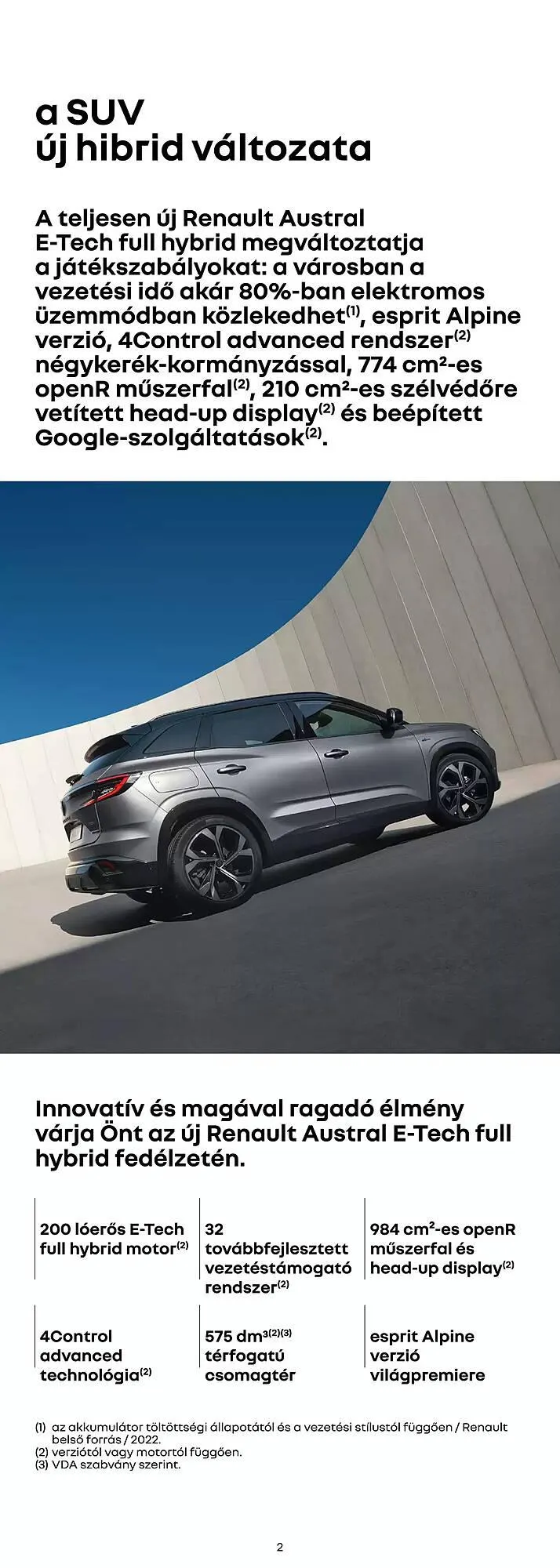 Katalógus Renault akciós újság január 6.-tól június 30.-ig 2025. - Oldal 2