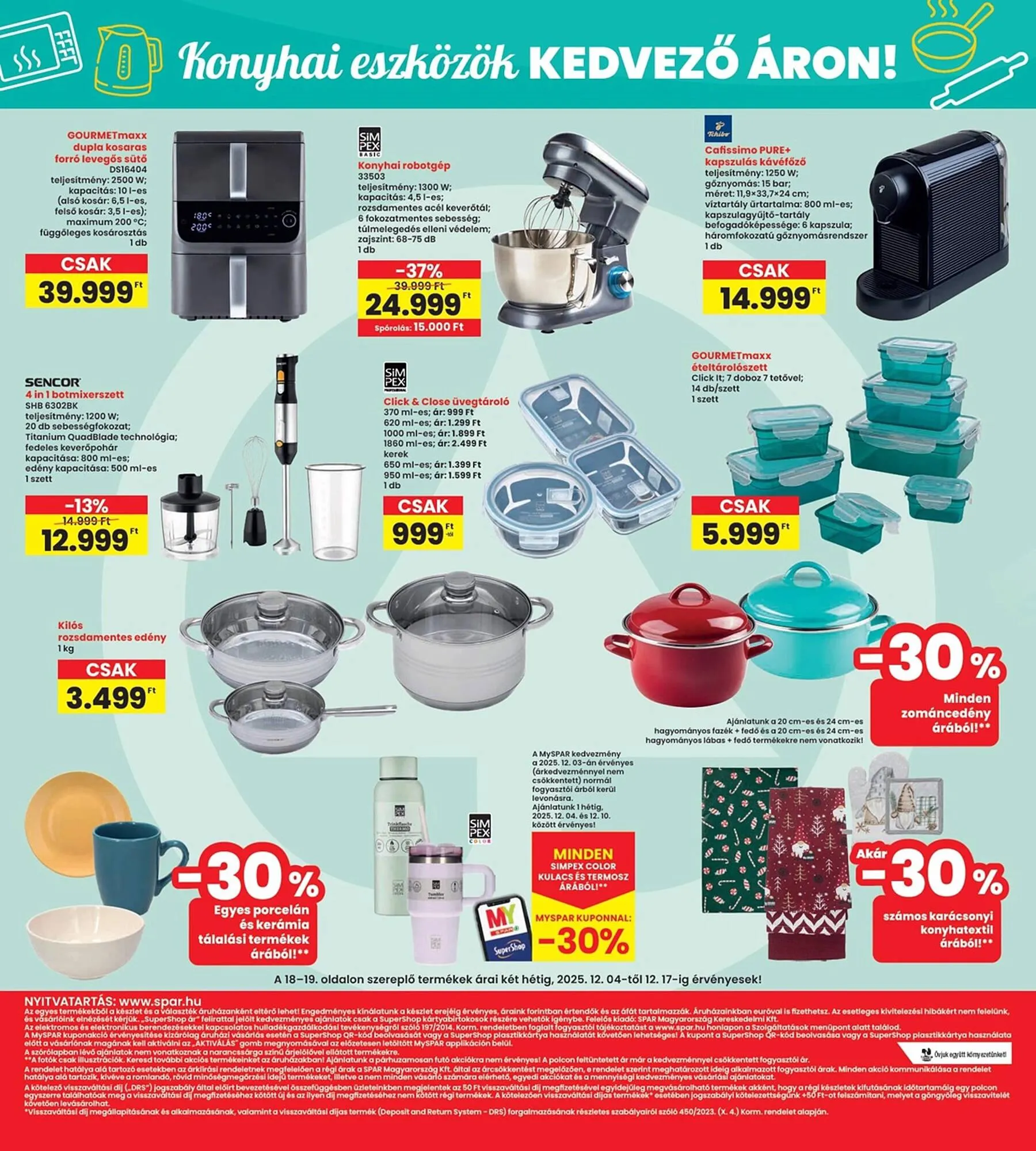 Katalógus Interspar akciós újság december 4.-tól december 10.-ig 2025. - Oldal 18